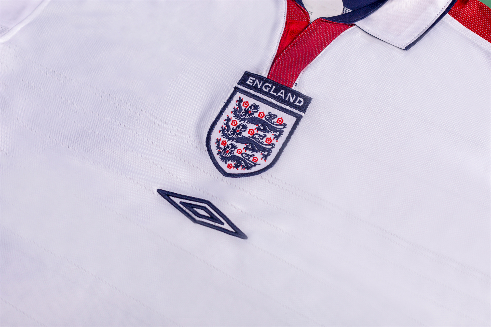 2004 England home vintage shirt