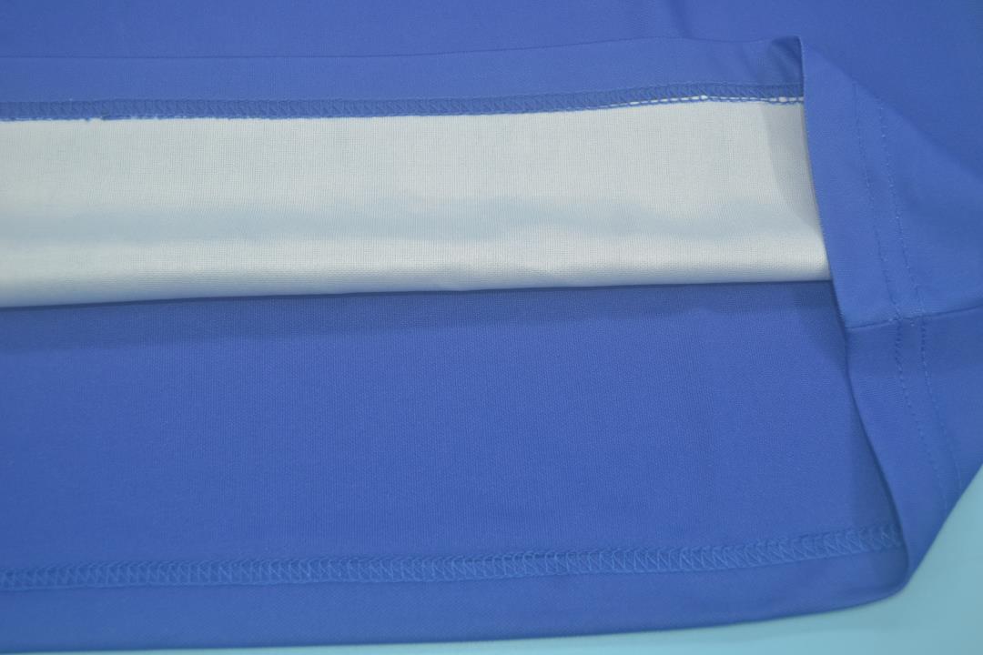 1984 France Home World Cup Long Sleeve Retro Football Jersey