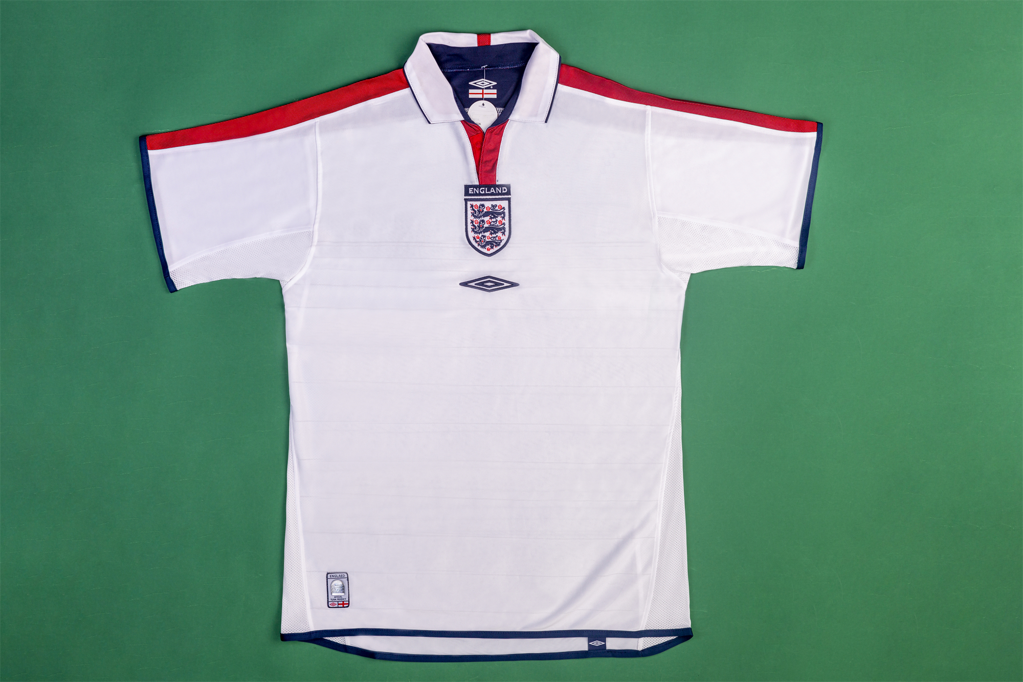 2004 England home vintage shirt
