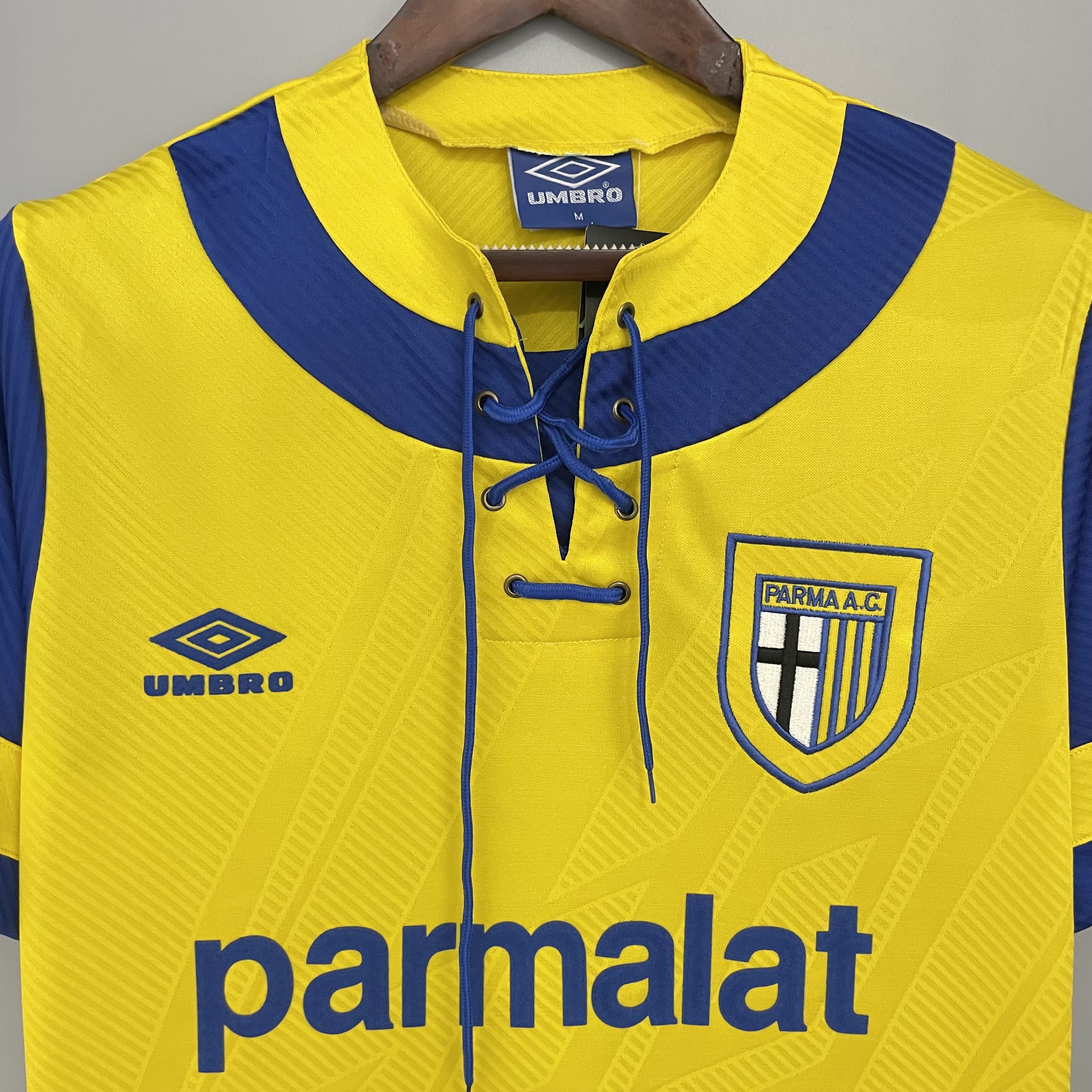 1993/95 Parma Yellow Retro Football Jersey