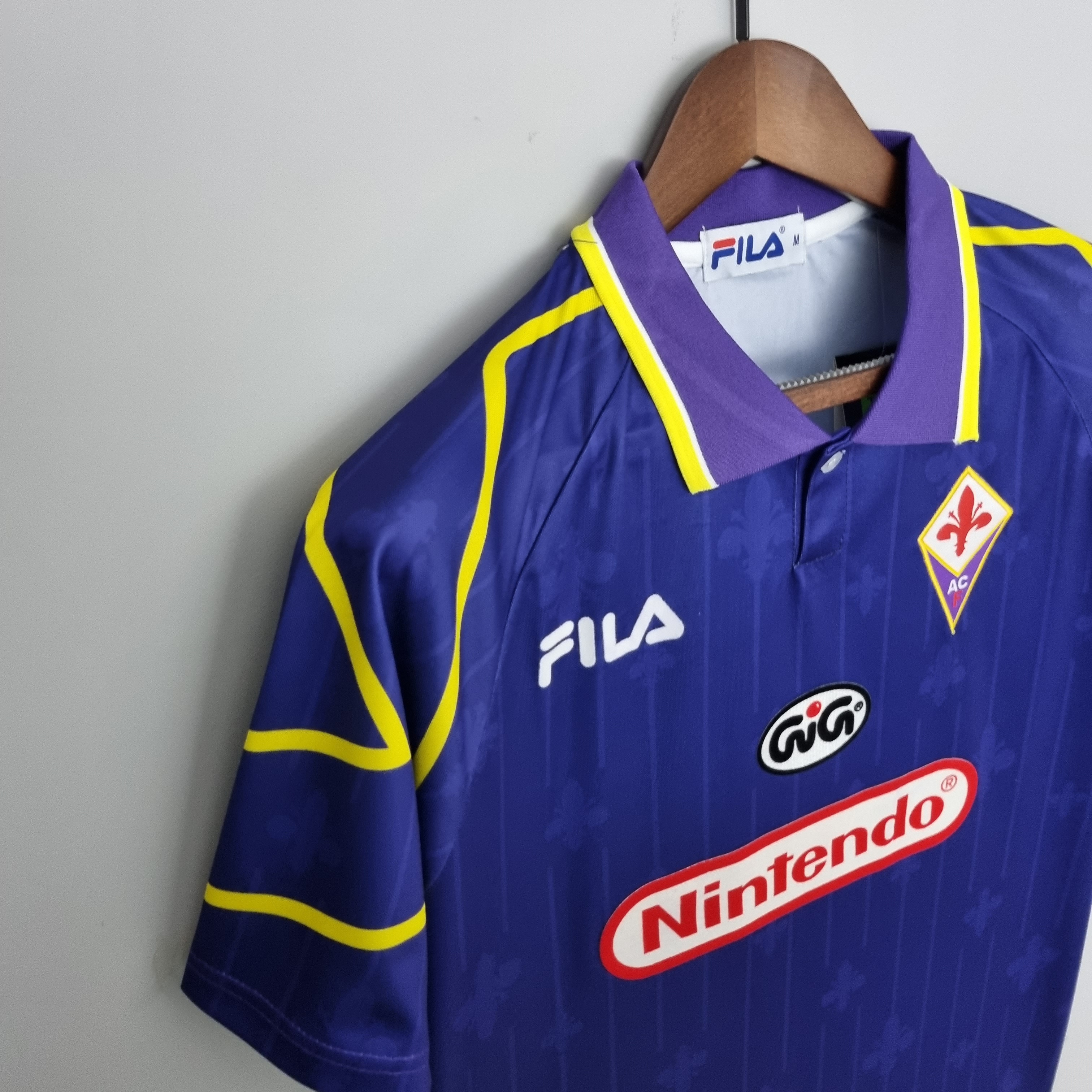 1997/98 Fiorentina Home Vintage Shirt