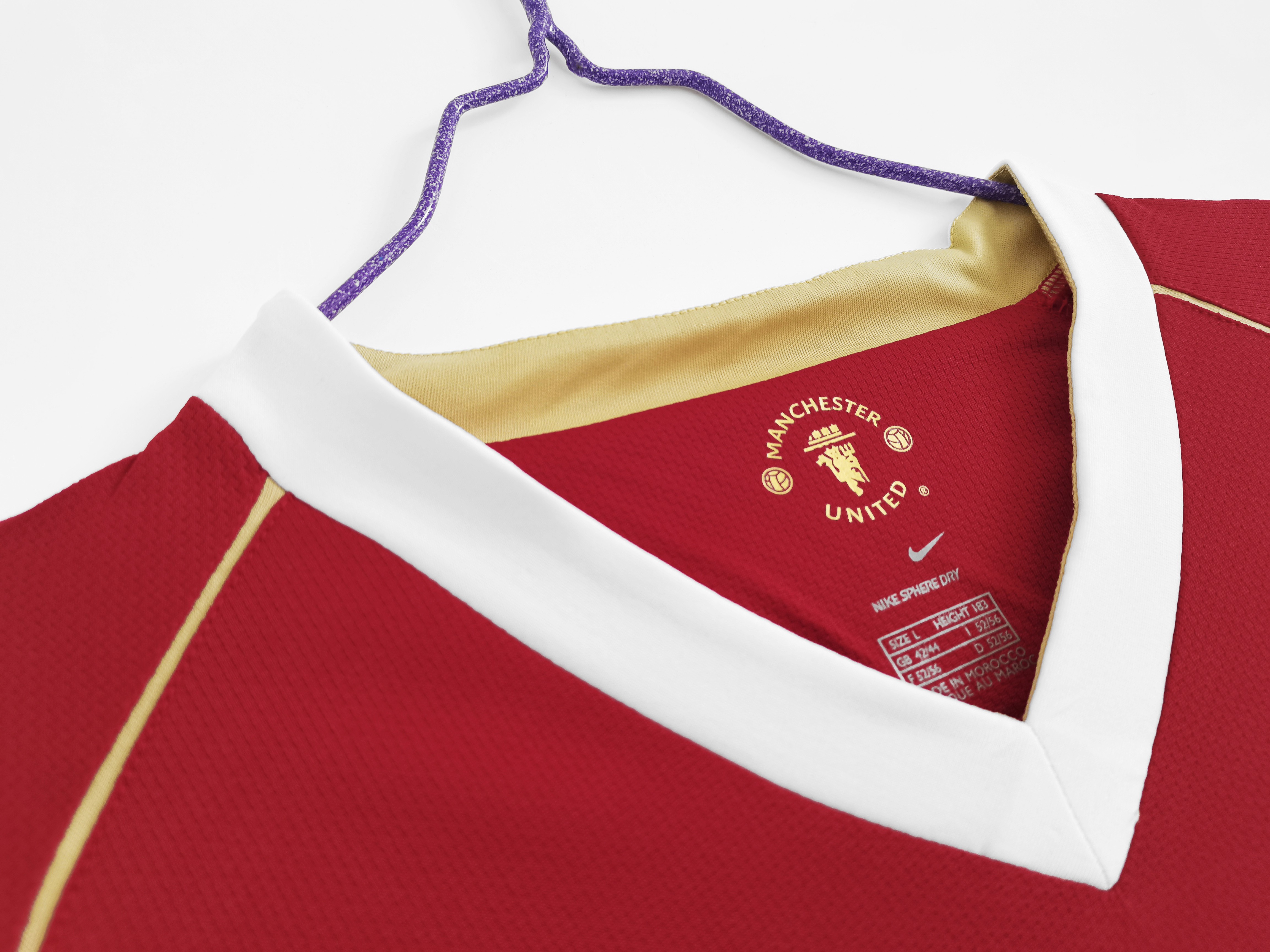 2006-07 MUFC Manchester United Home Retro Football Shirt