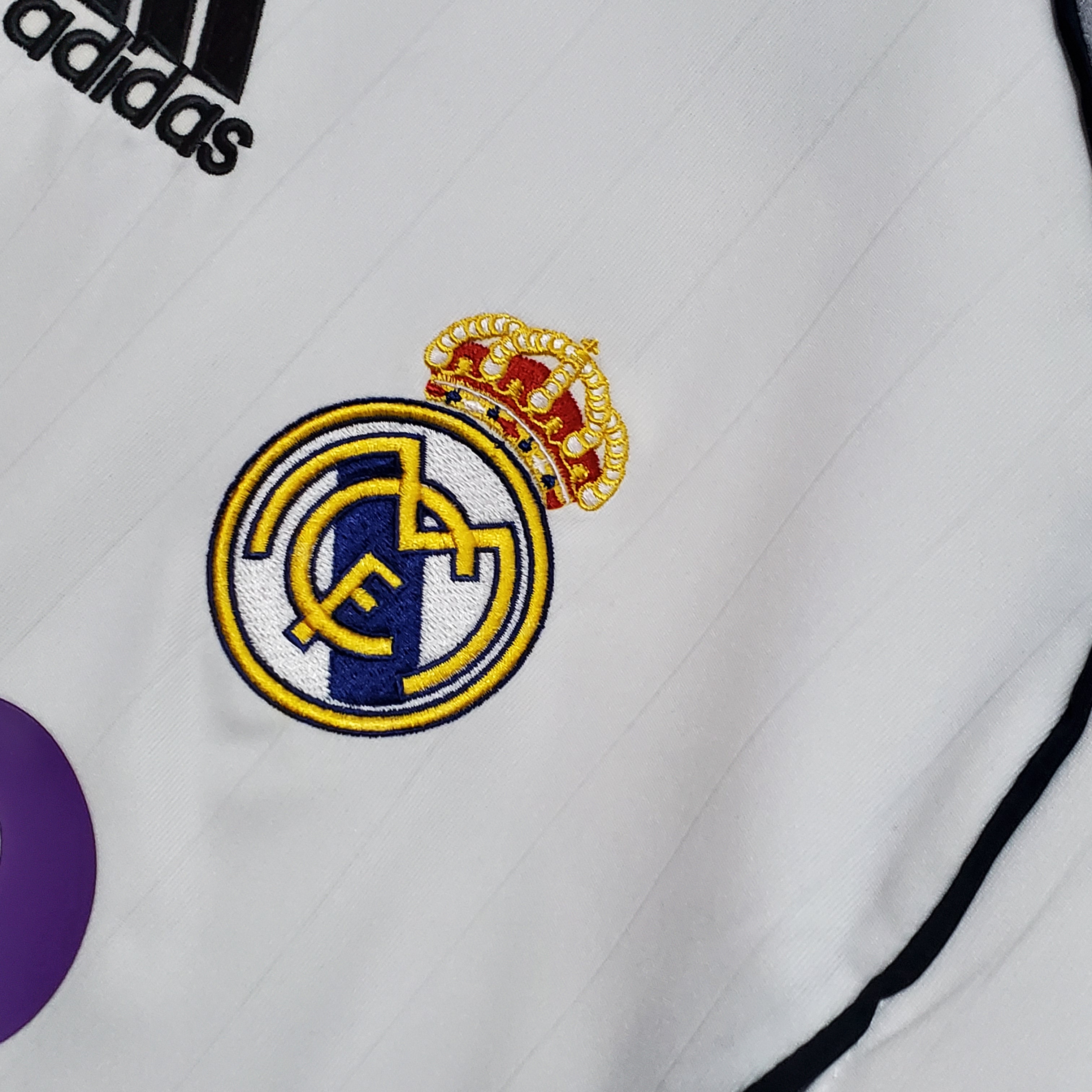 2006 Real Madrid Home Long Sleeve Vintage Shirt