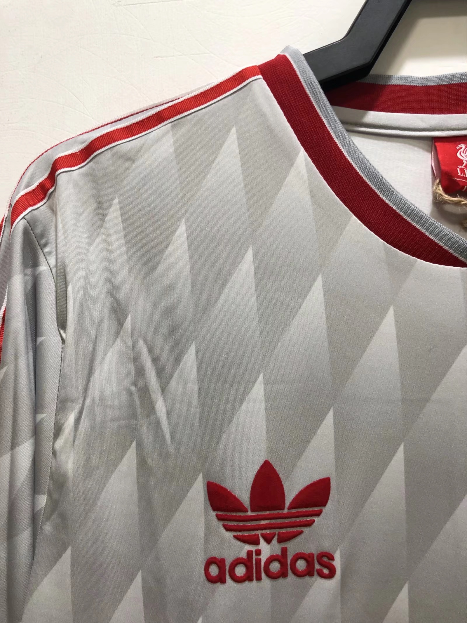 1989 Liverpool Away Long Sleeve Retro Football Shirt