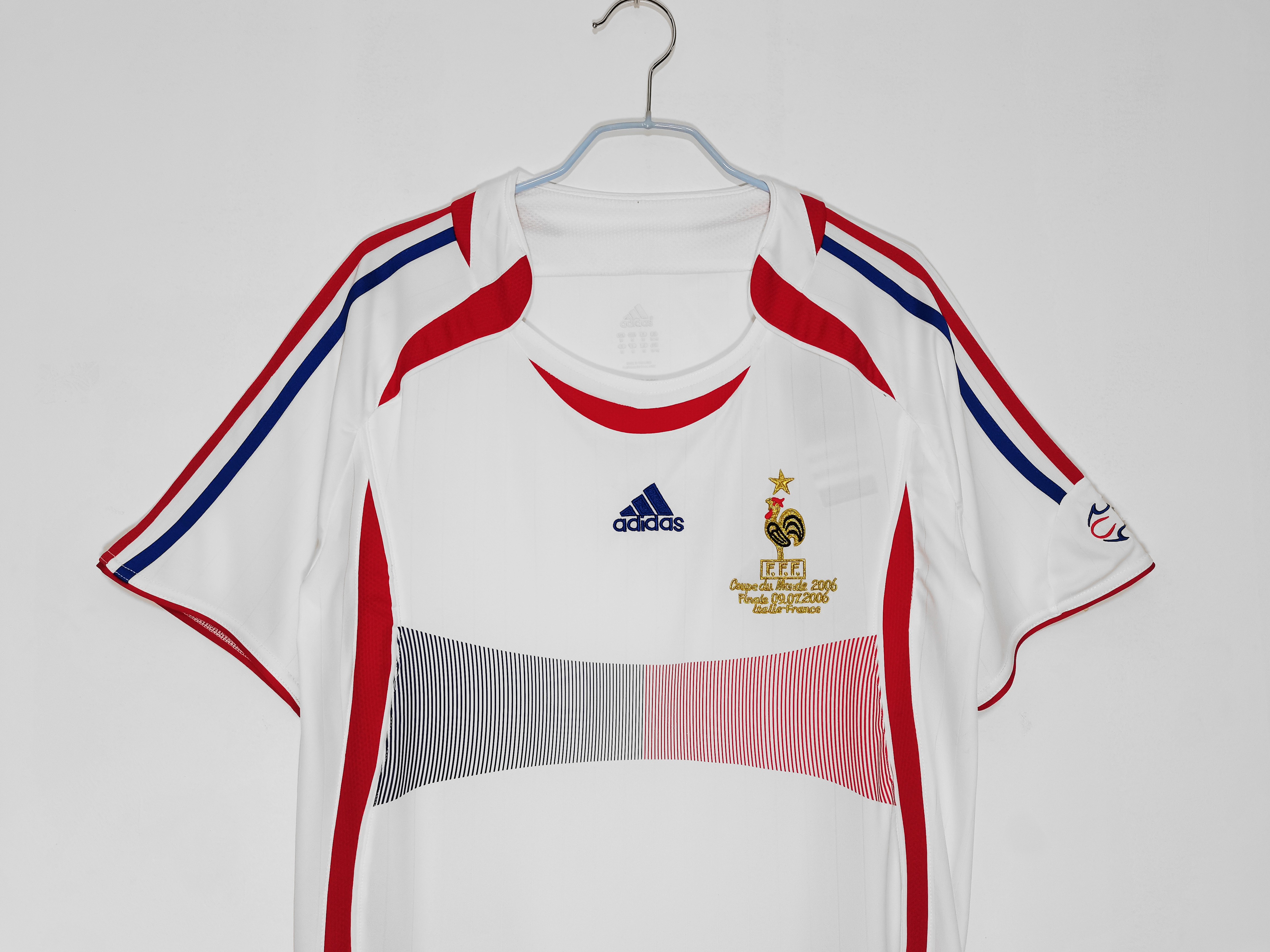 2006 France Away Retro National Team Retro Jersey