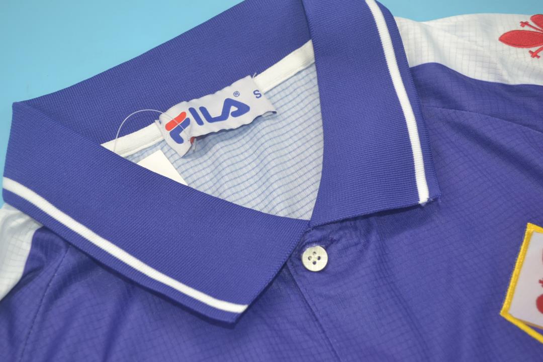 1998 Fiorentina Home Long Sleeve Retro Shirt