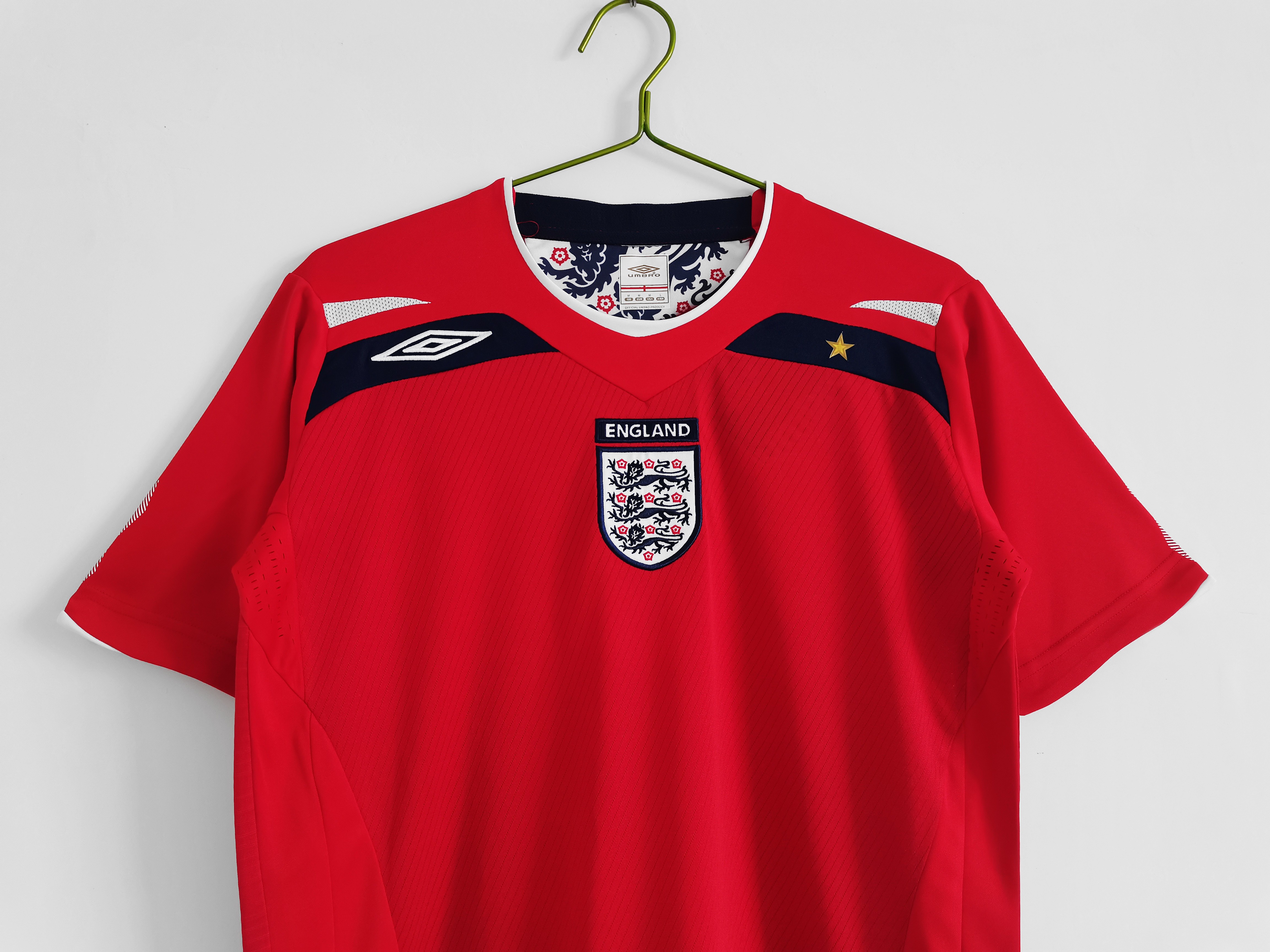 2008/10 England Away National Team Retro Jersey