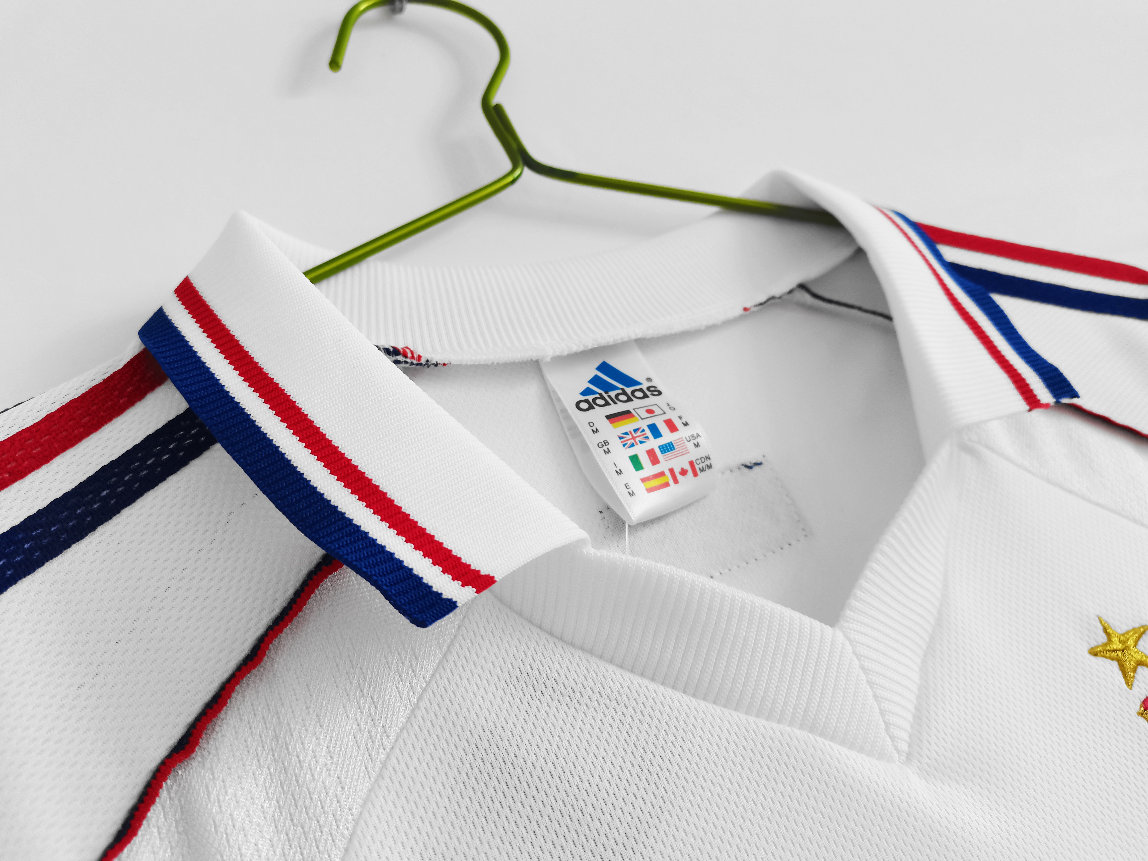 1998 France Away National Team Retro Jersey