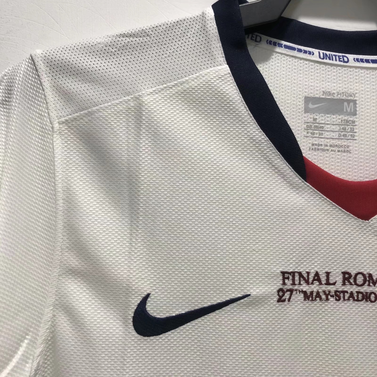 2008/09 Manchester United away MUFC Champions League version retro football jersey