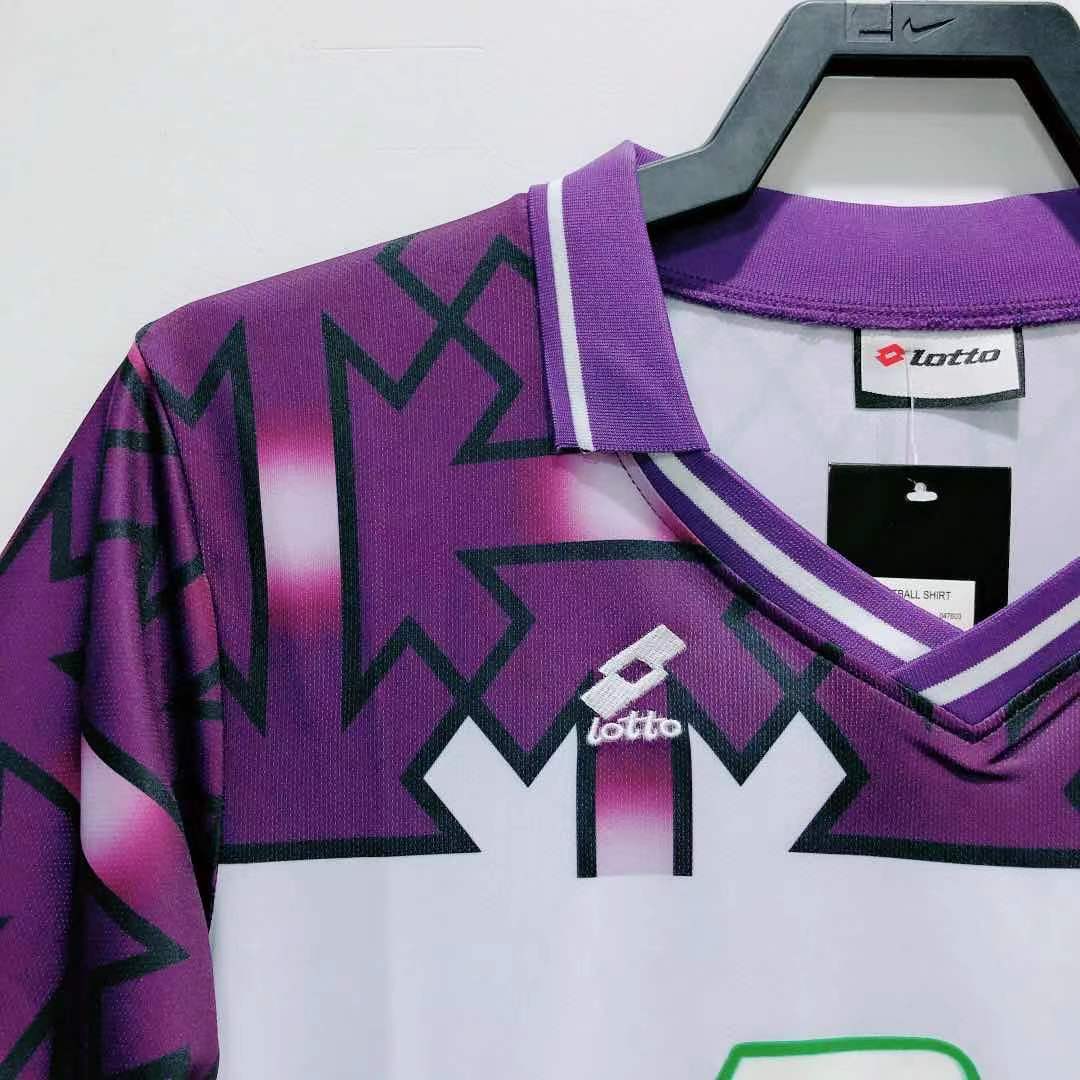 1992/93 Fiorentina Away Retro Football Shirt