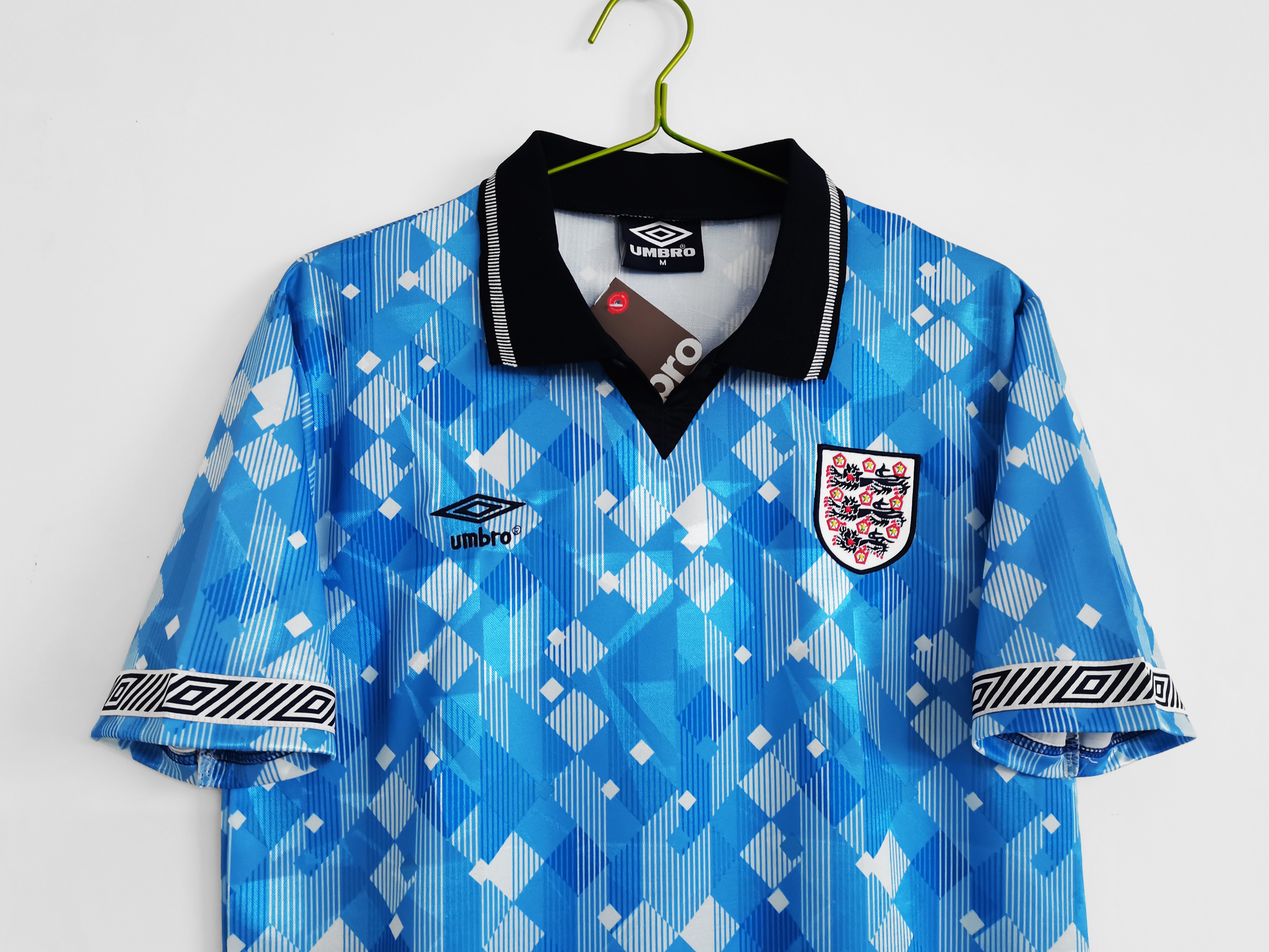 1990 England third national team retro jersey
