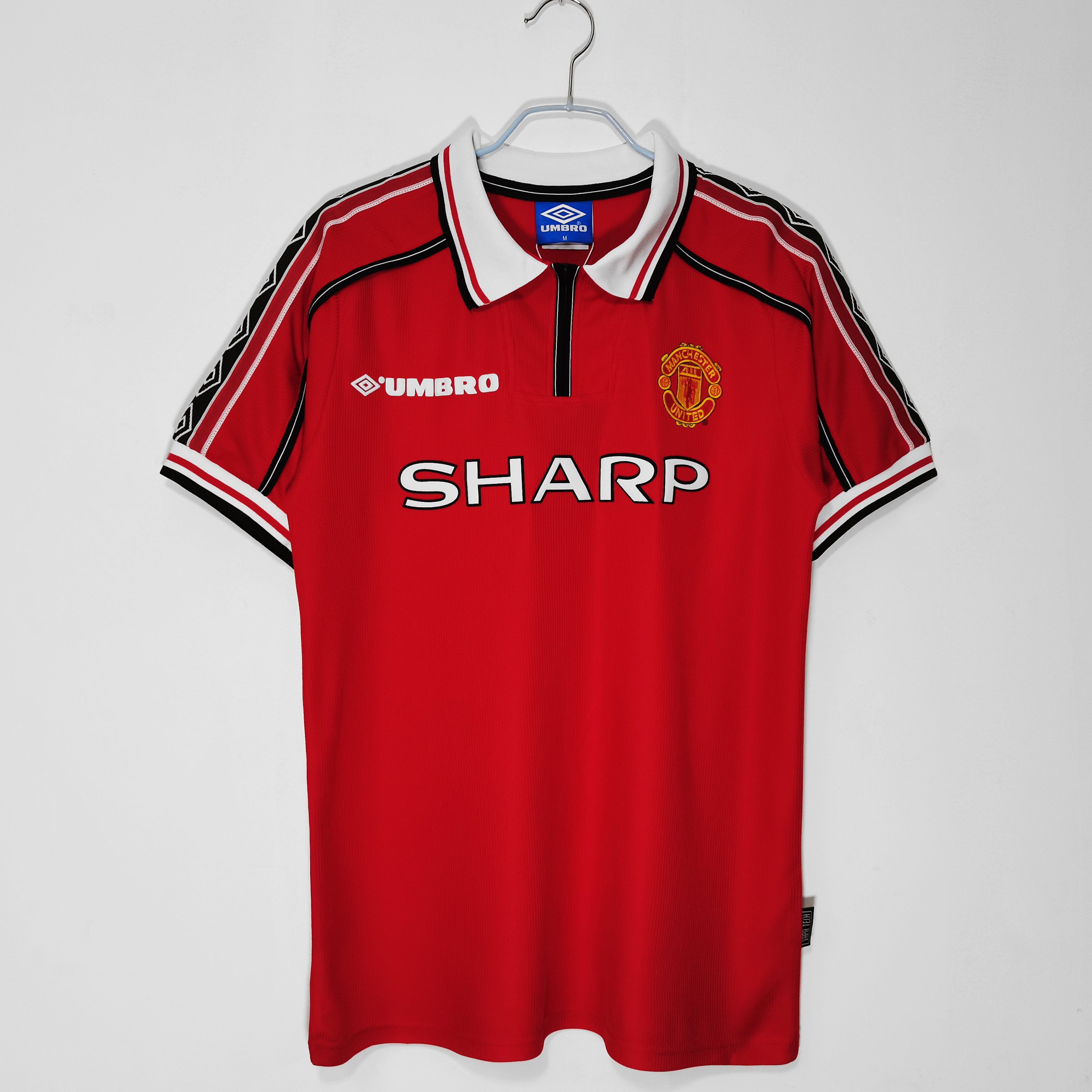 1998 Manchester United home MUFC retro football jersey