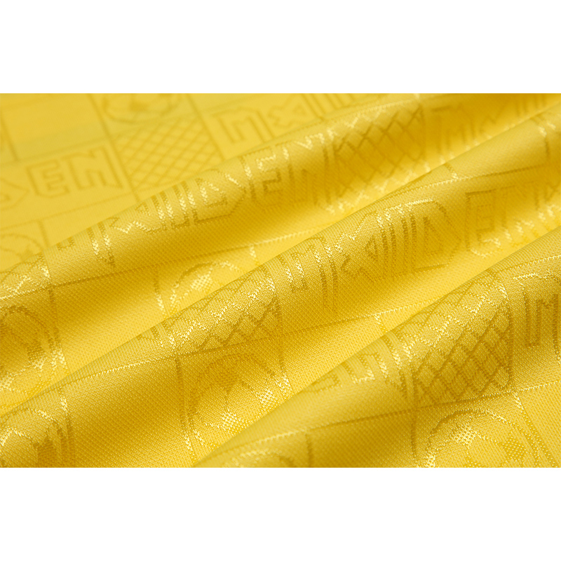 Iron Maiden 2008 Yellow Football Shirt