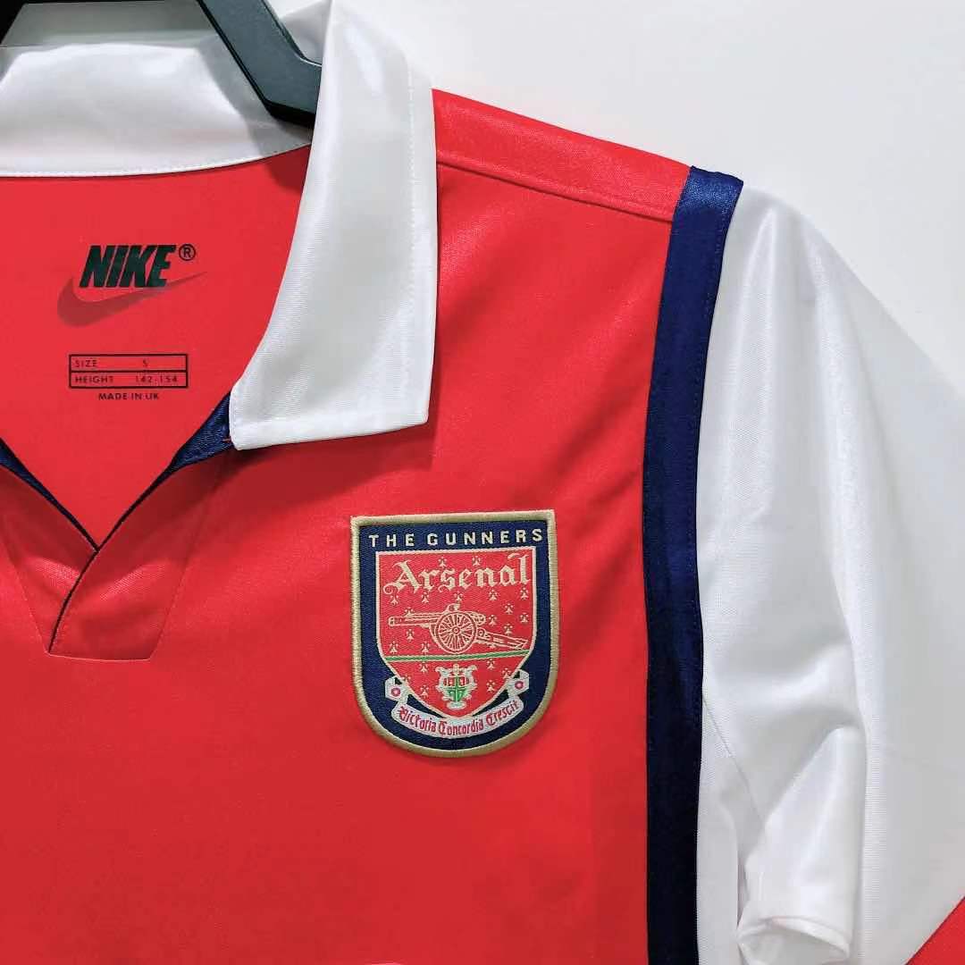 1998/99 Arsenal Home Retro Football Shirt
