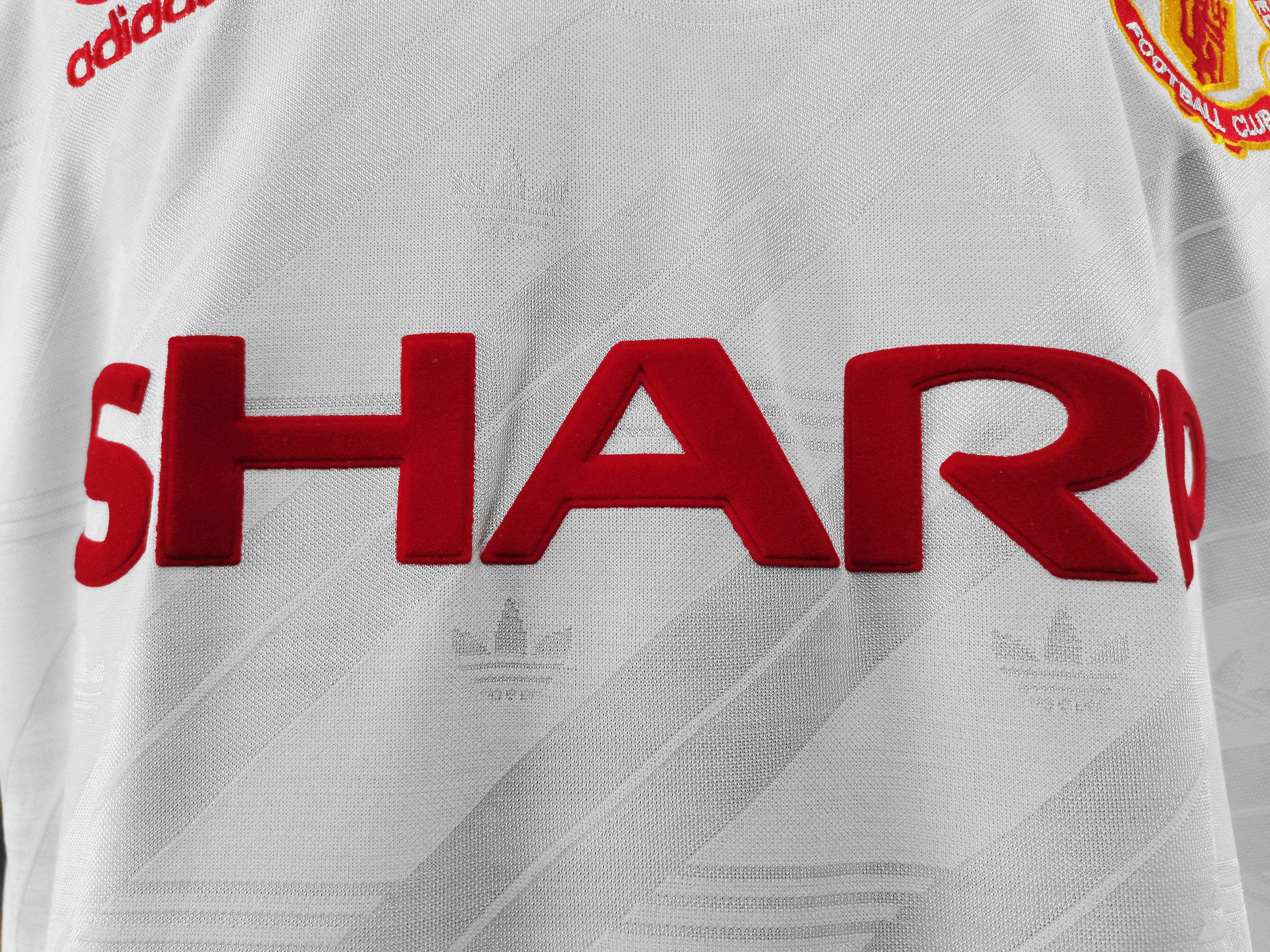 1986 MUFC Manchester United White vintage shirt