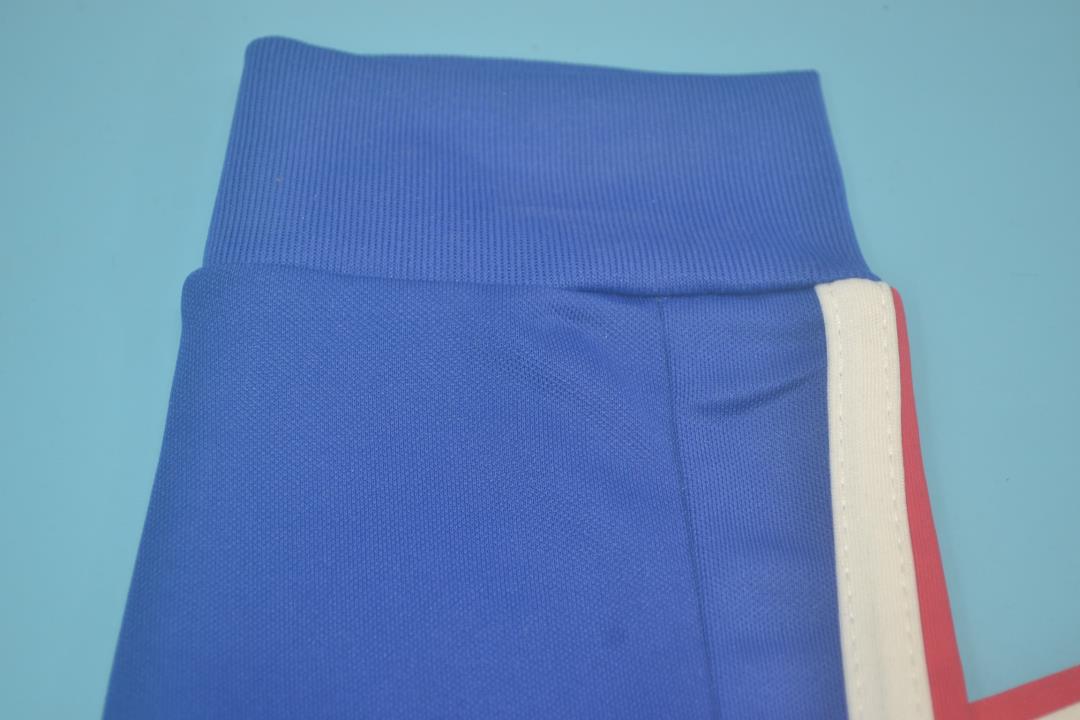 1984 France Home World Cup Long Sleeve Retro Football Jersey