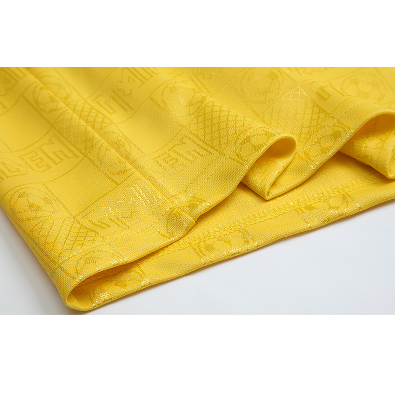 Iron Maiden 2008 Yellow Football Shirt