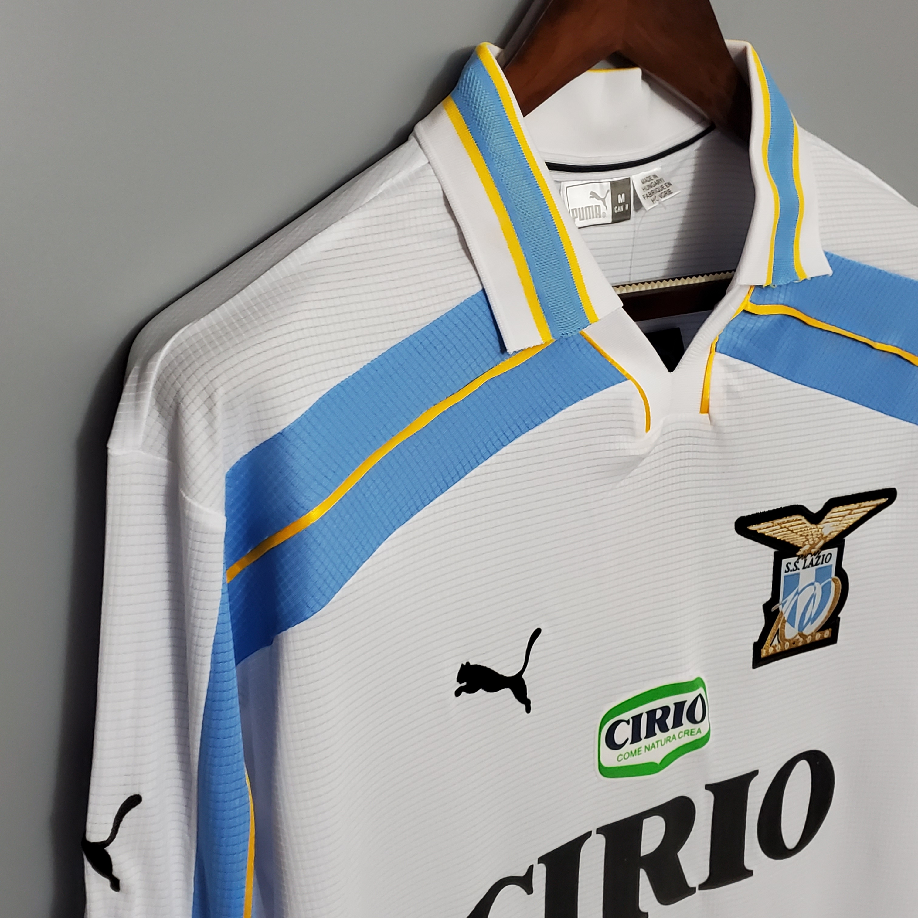 2000/01 Lazio Away Long Sleeve Vintage Shirt