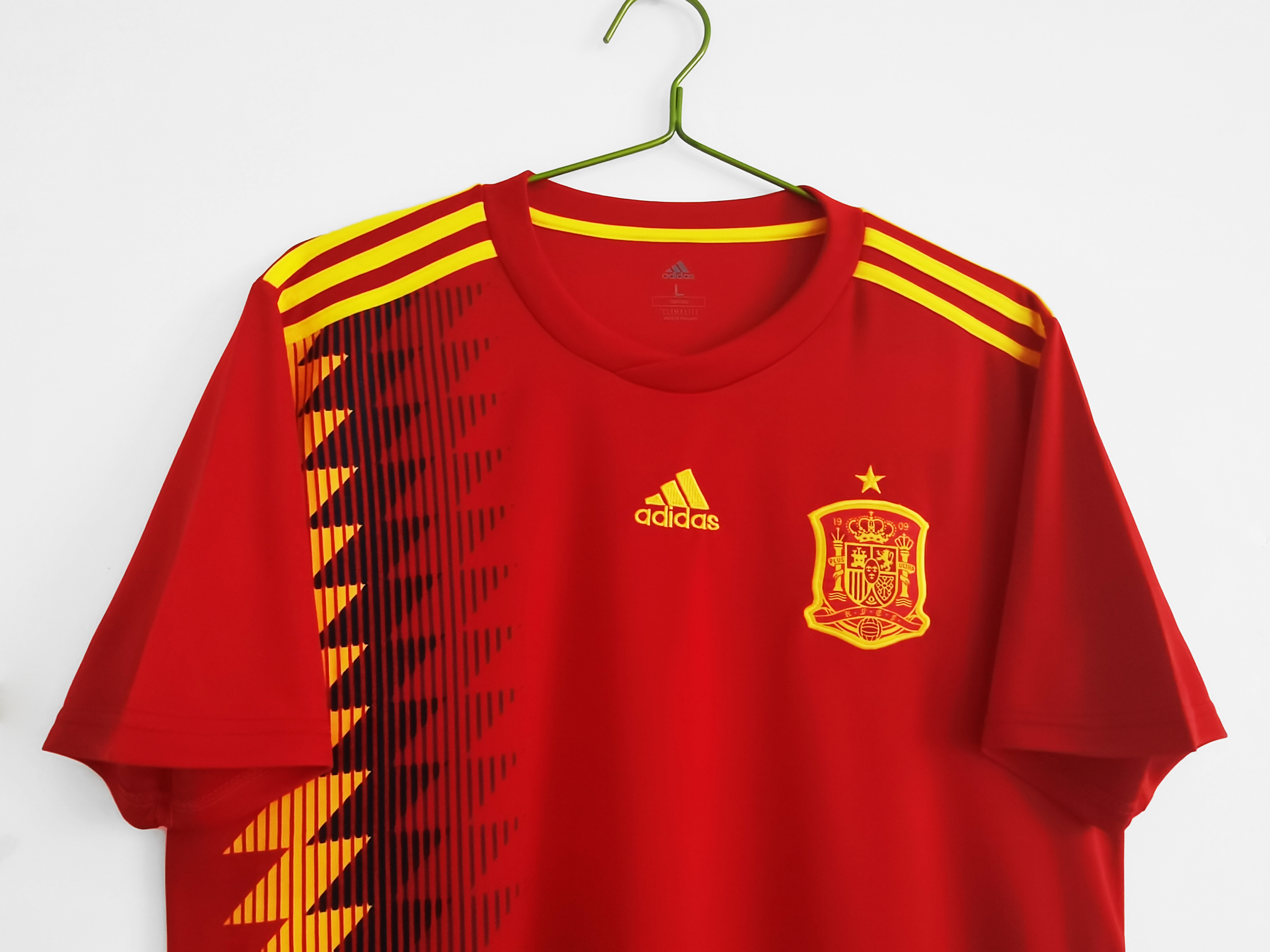 2018 Spain home national team retro jersey