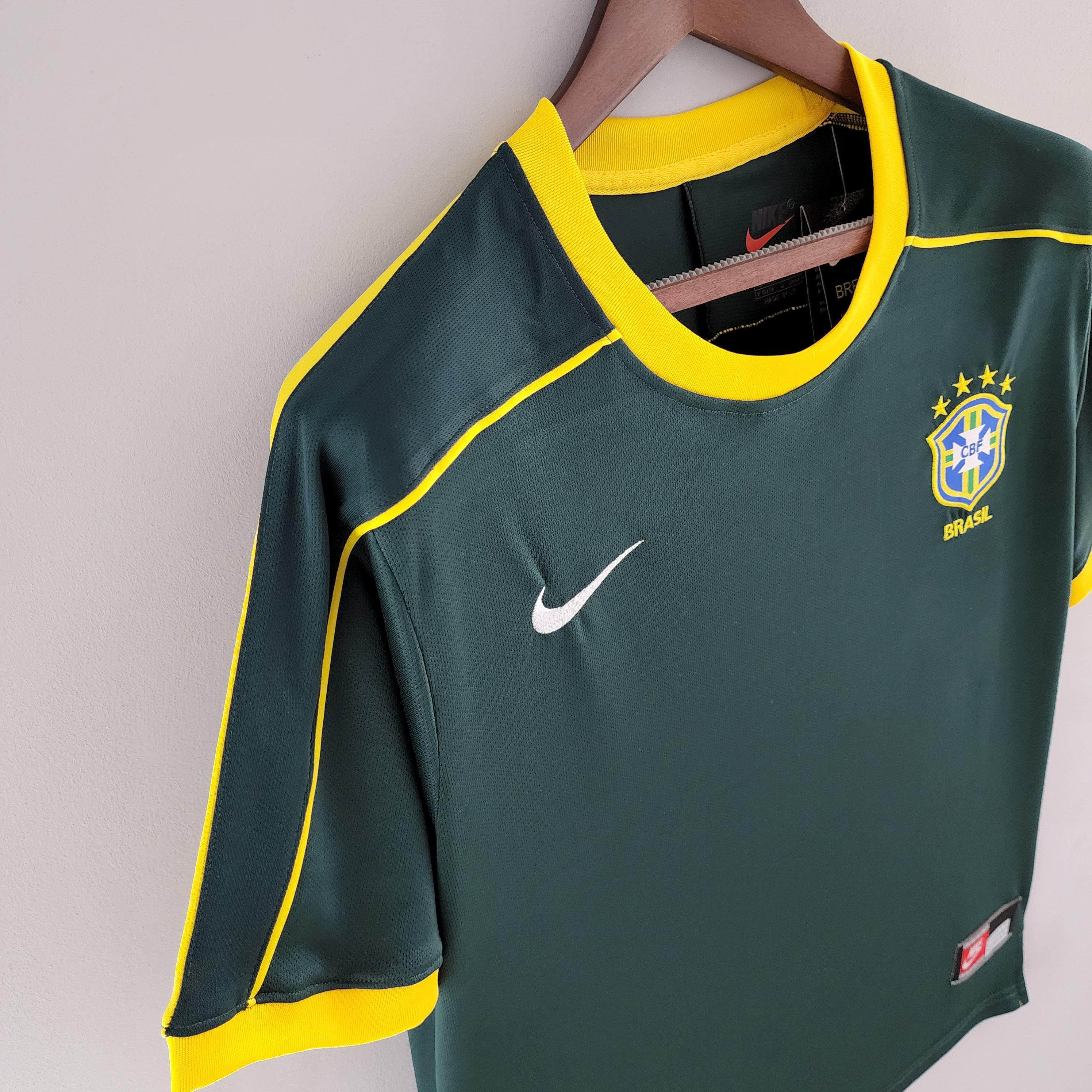 1998 Brazil Goalkeeper Vintage Shirt