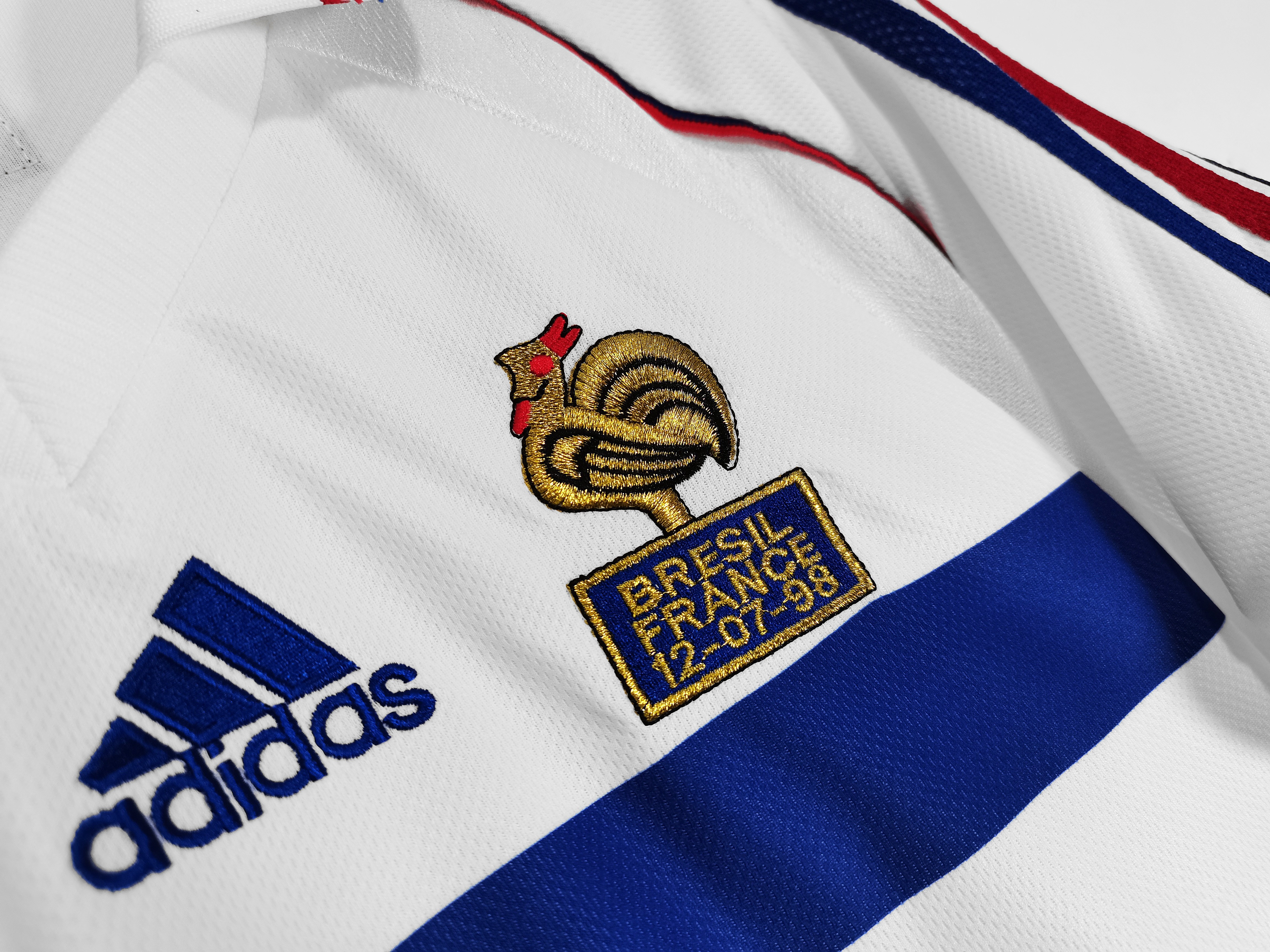 1998 France Away Final Edition National Team Retro Jersey