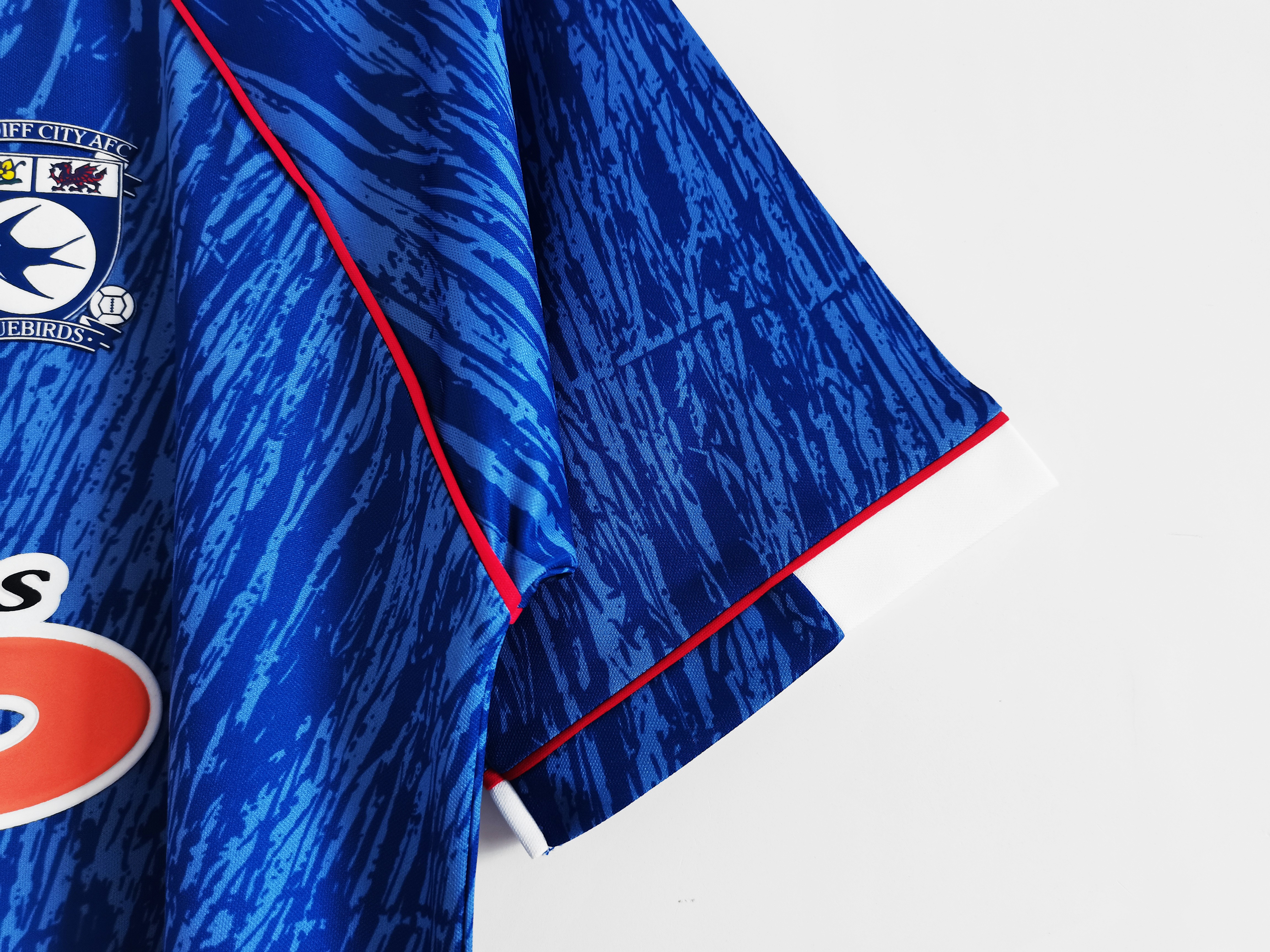 1990 Cardiff City home vintage shirt