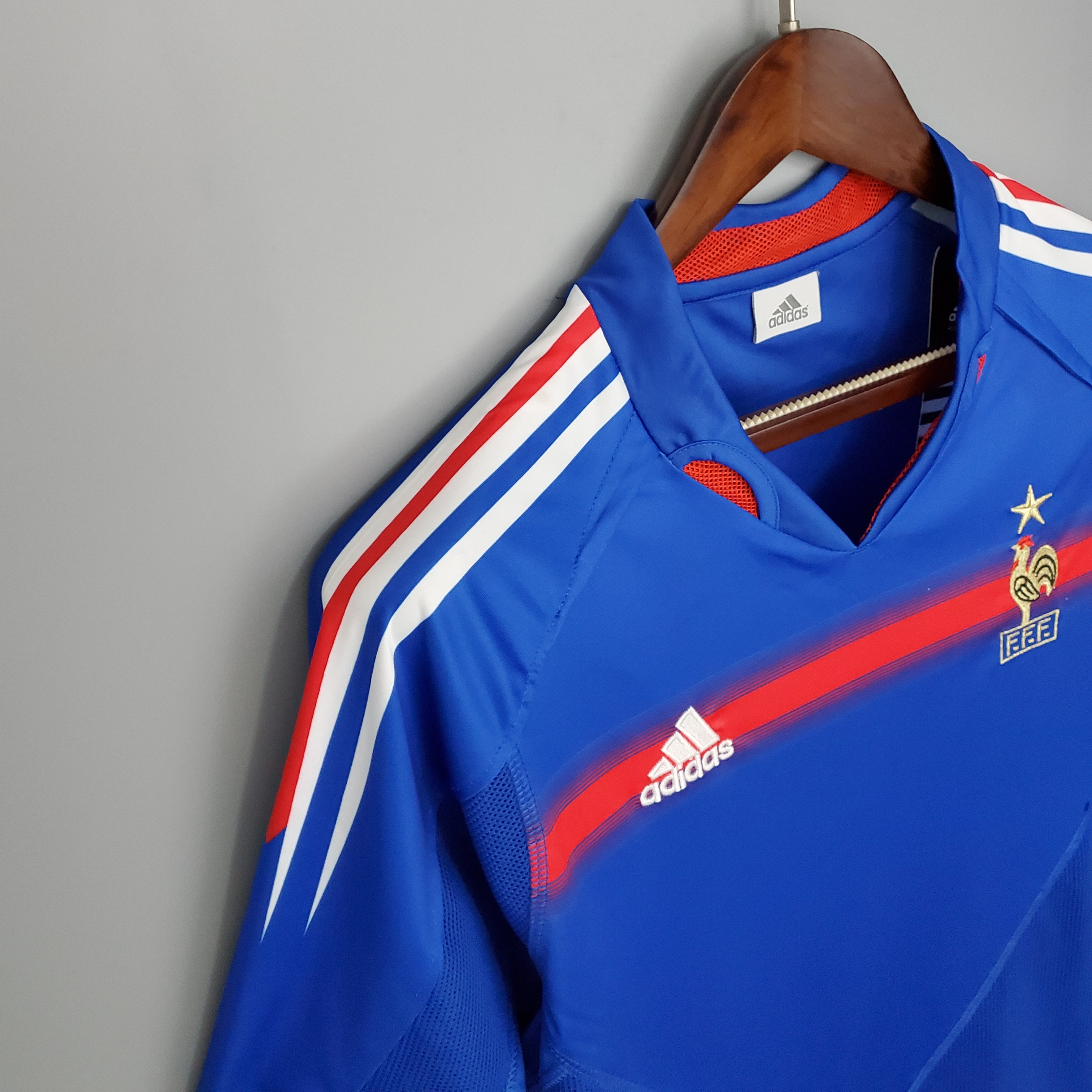 2004 France Home National Team Retro Shirt
