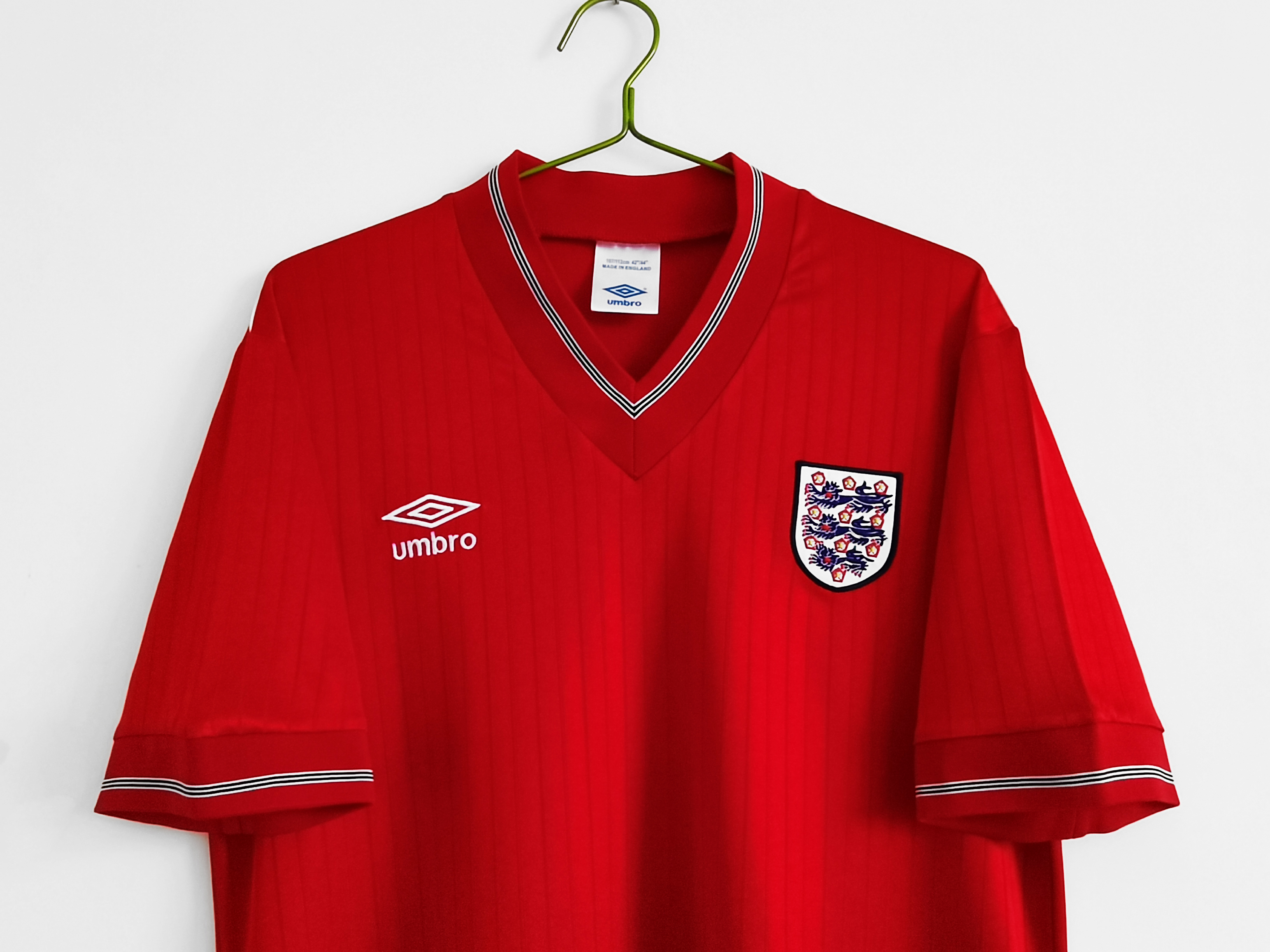 1984/87 England Away National Team Retro Jersey