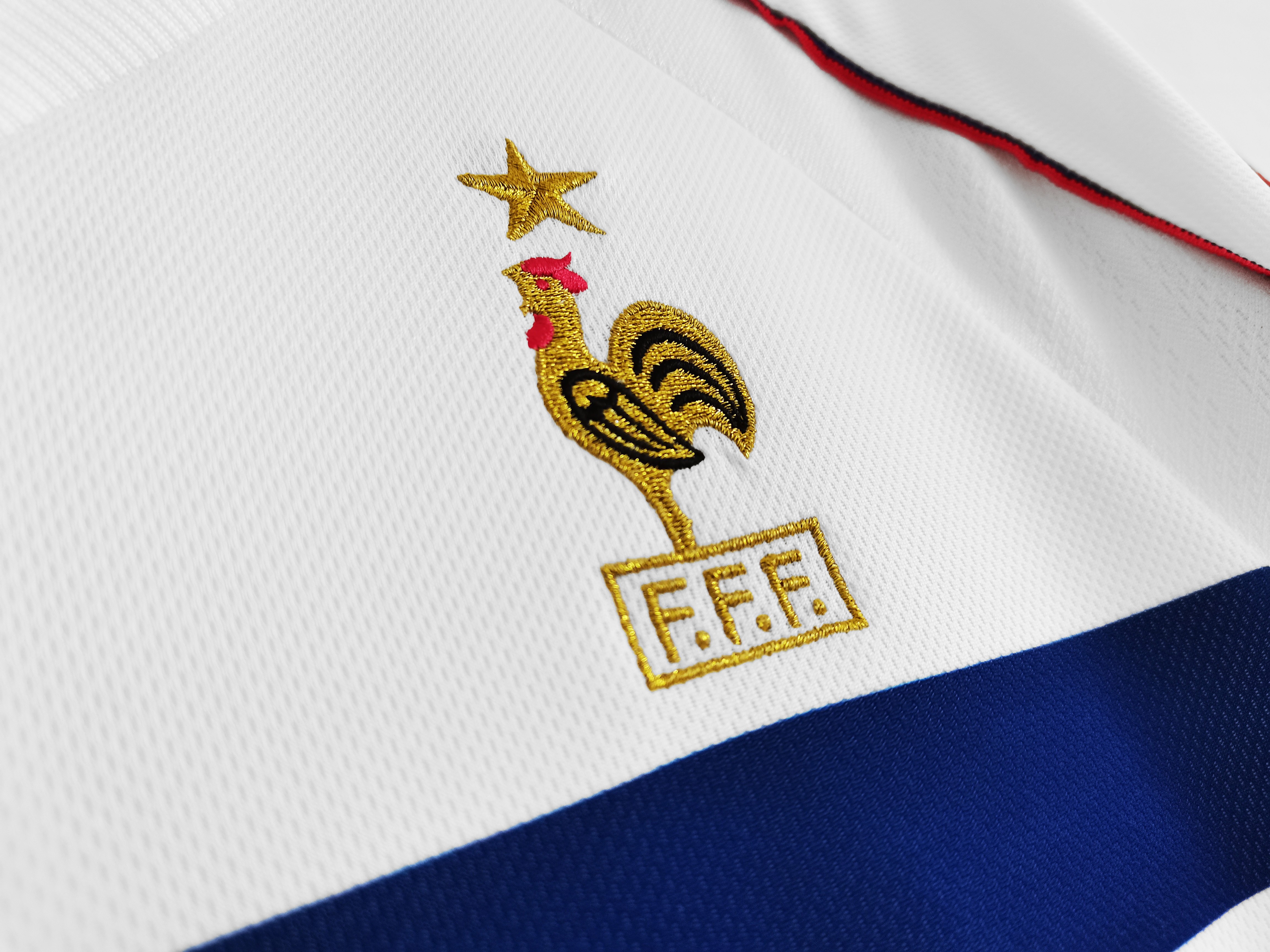 1998 France Away National Team Retro Jersey