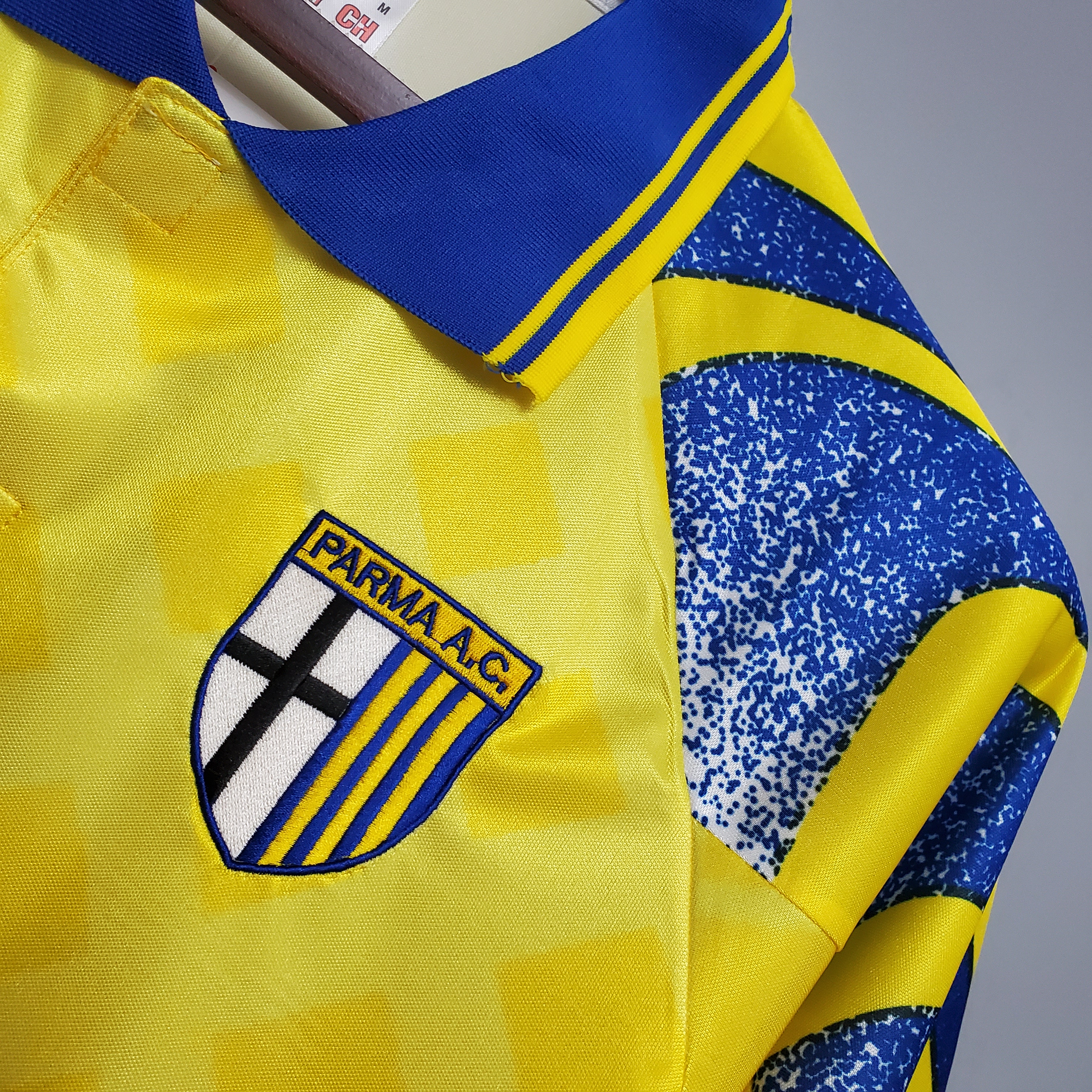 1995/97 Parma Yellow Retro Football Jersey