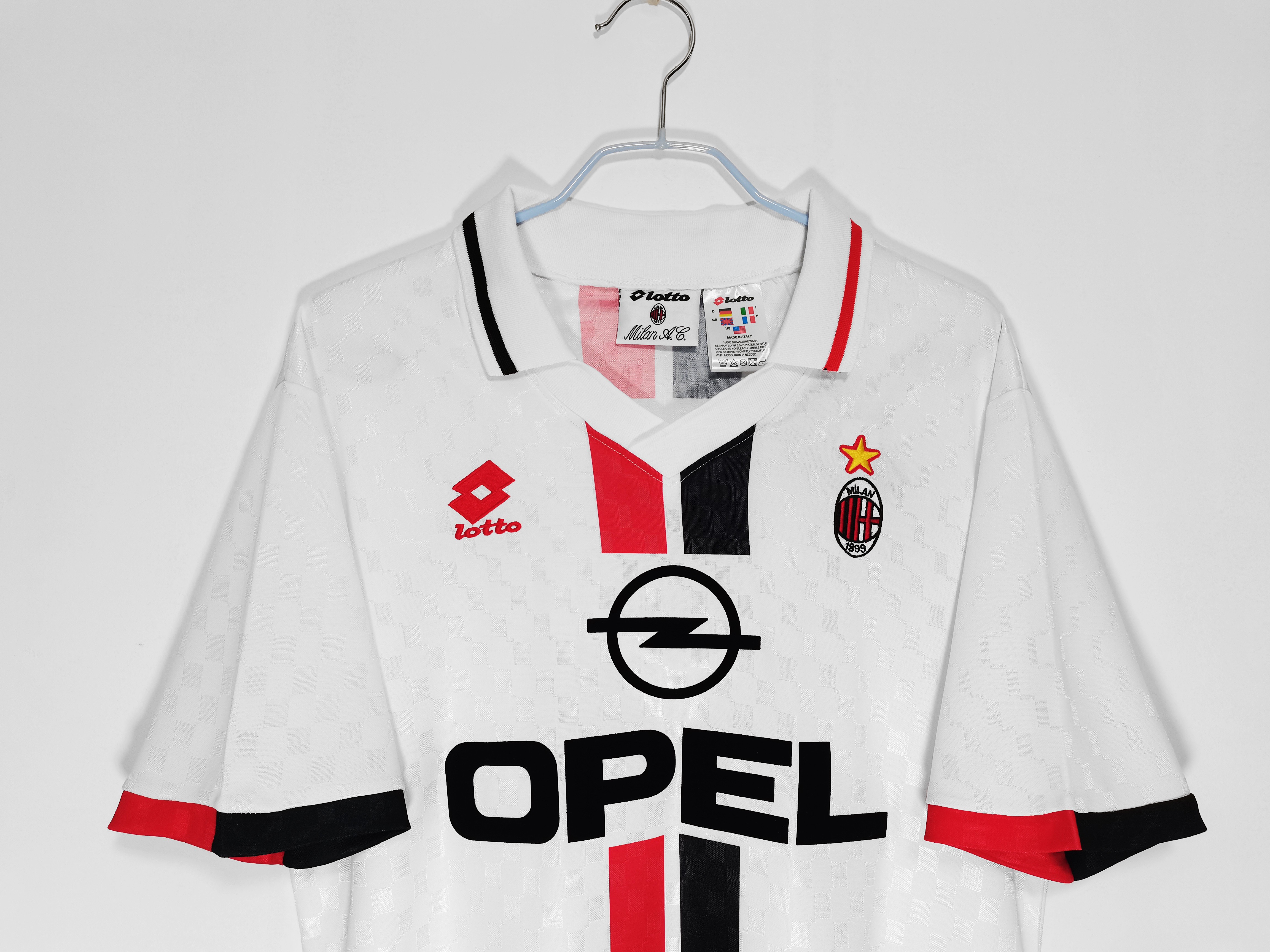 1995/96 AC Milan away vintage shirt