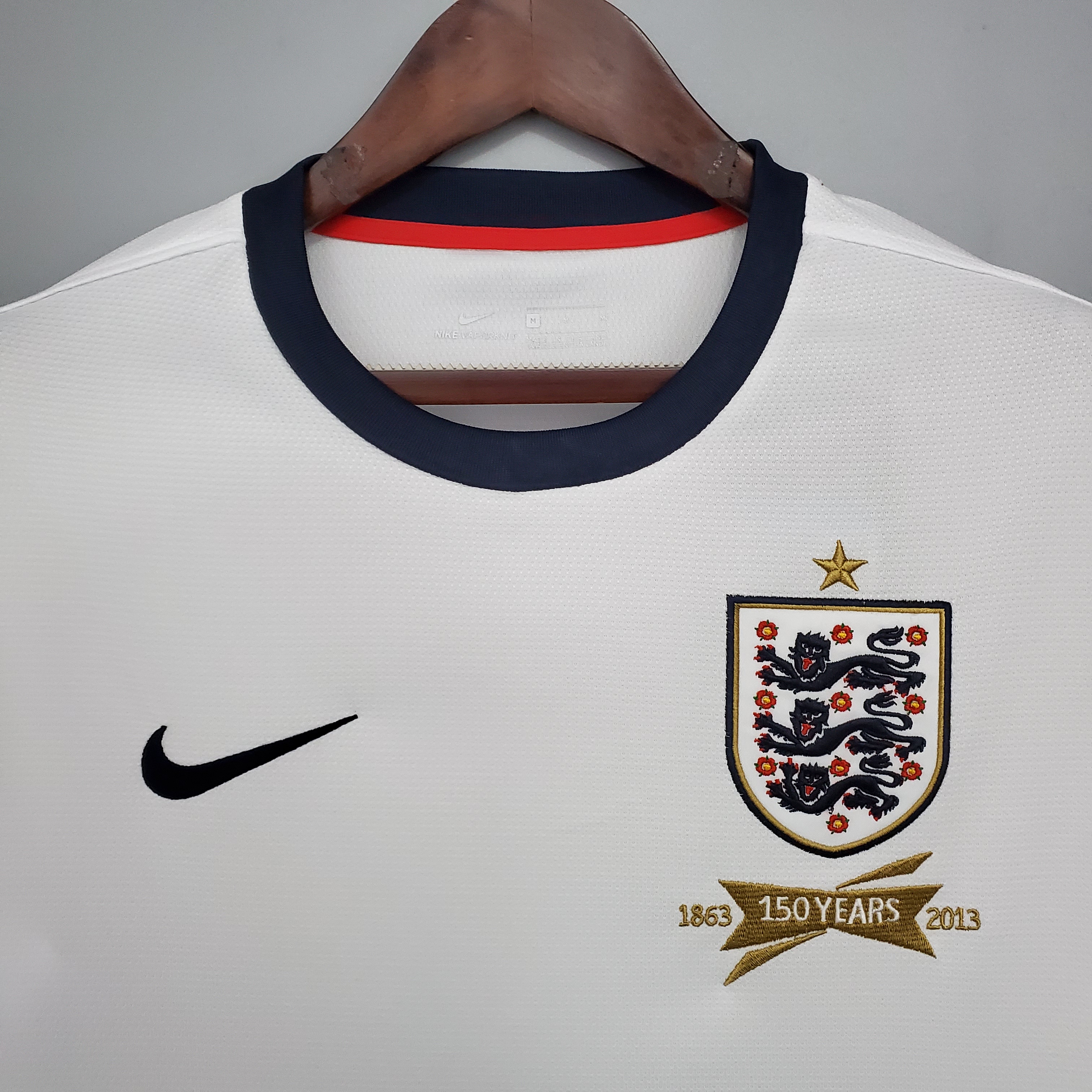 2013 England Home Vintage Shirt