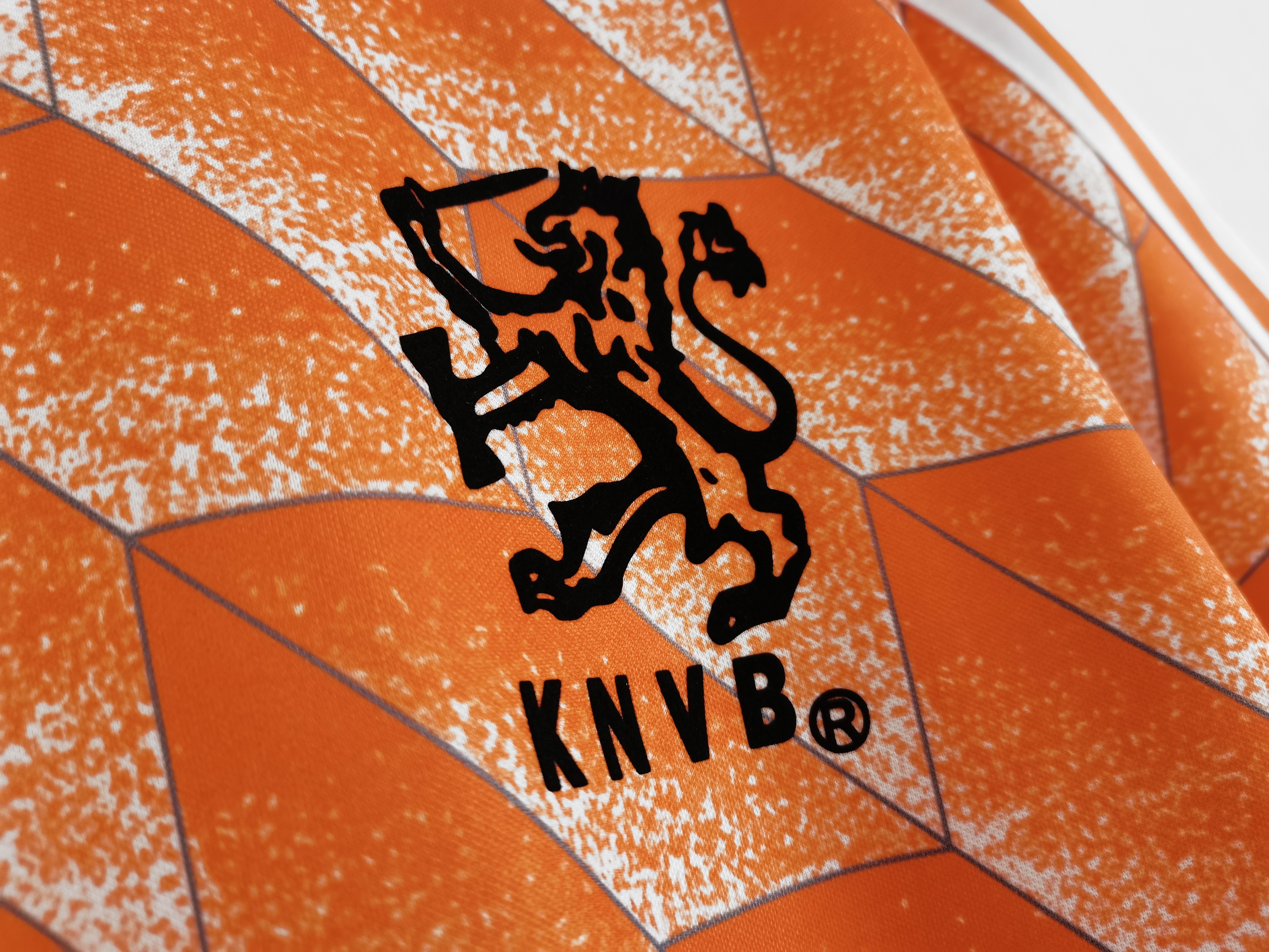 1988 Netherlands Home National Team Retro Football Jersey