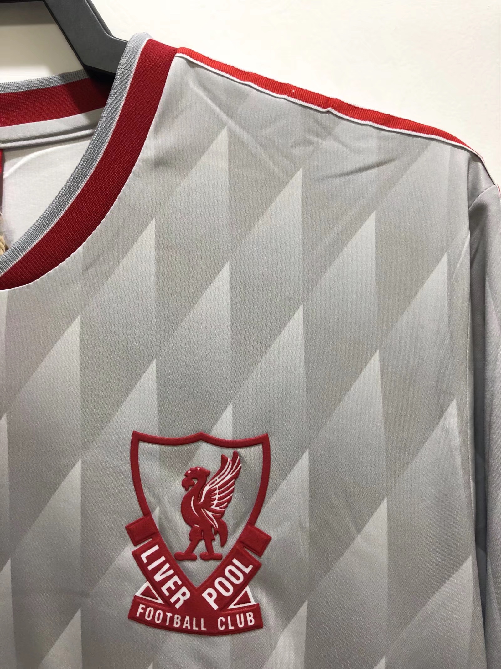 1989 Liverpool Away Long Sleeve Retro Football Shirt