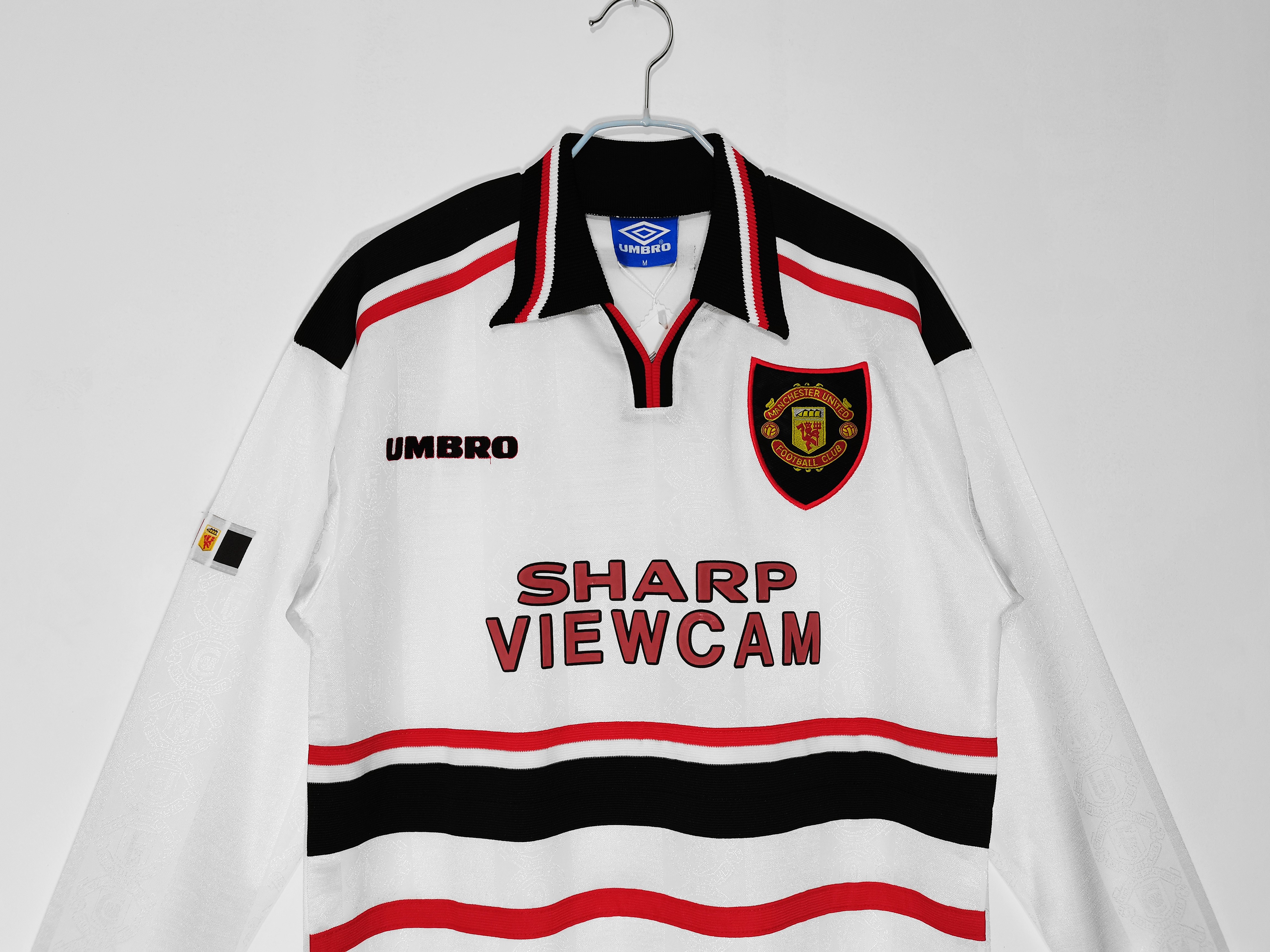 1998/99 MUFC Manchester United away long sleeve vintage shirt