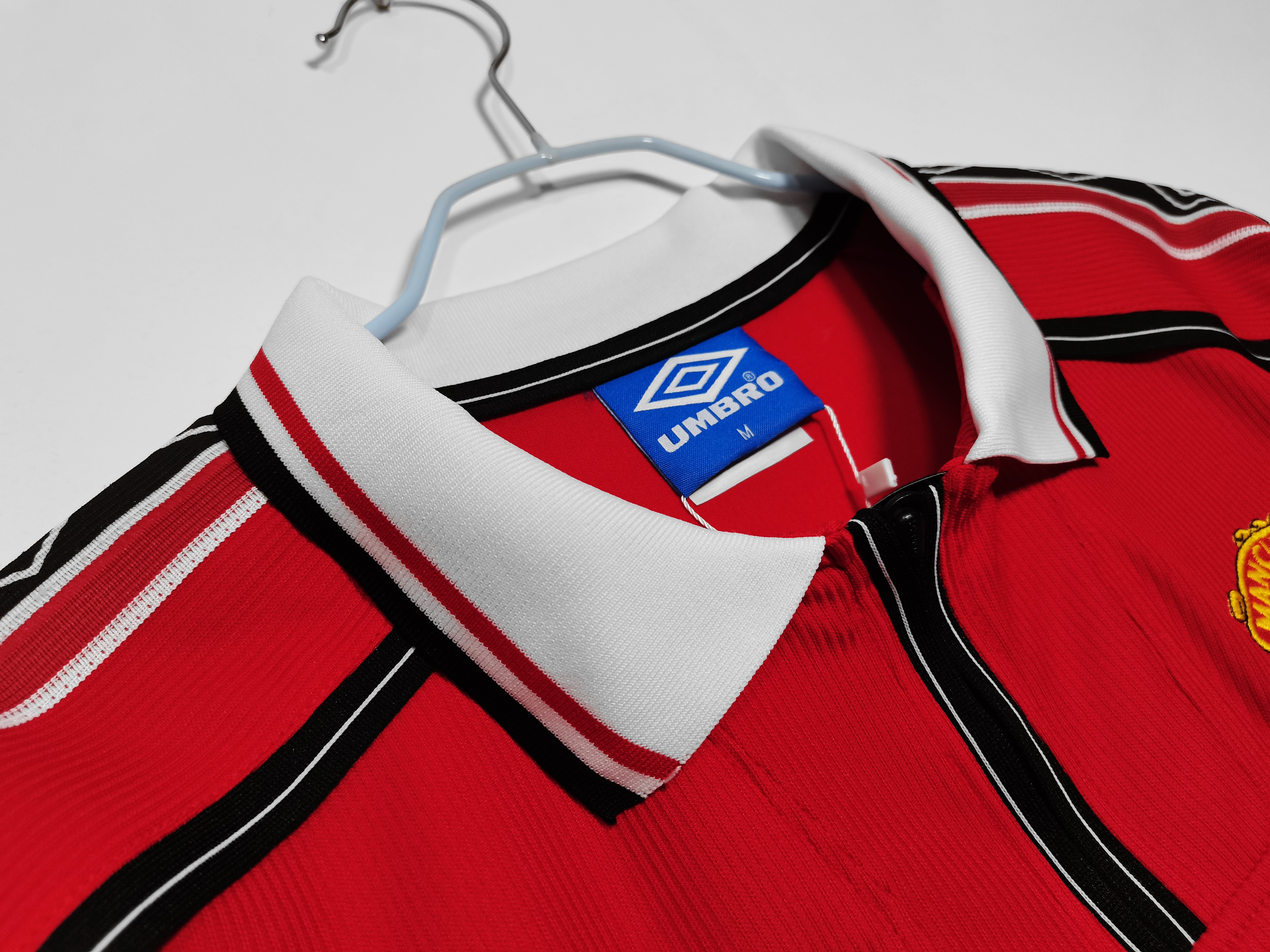 1998/99 MUFC Manchester United Home Long Sleeves vintage shirt