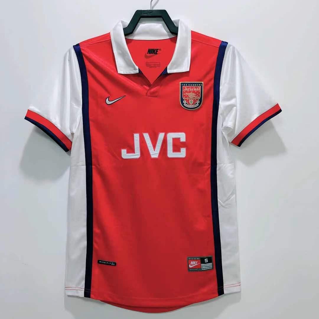 1998/99 Arsenal Home Retro Football Shirt