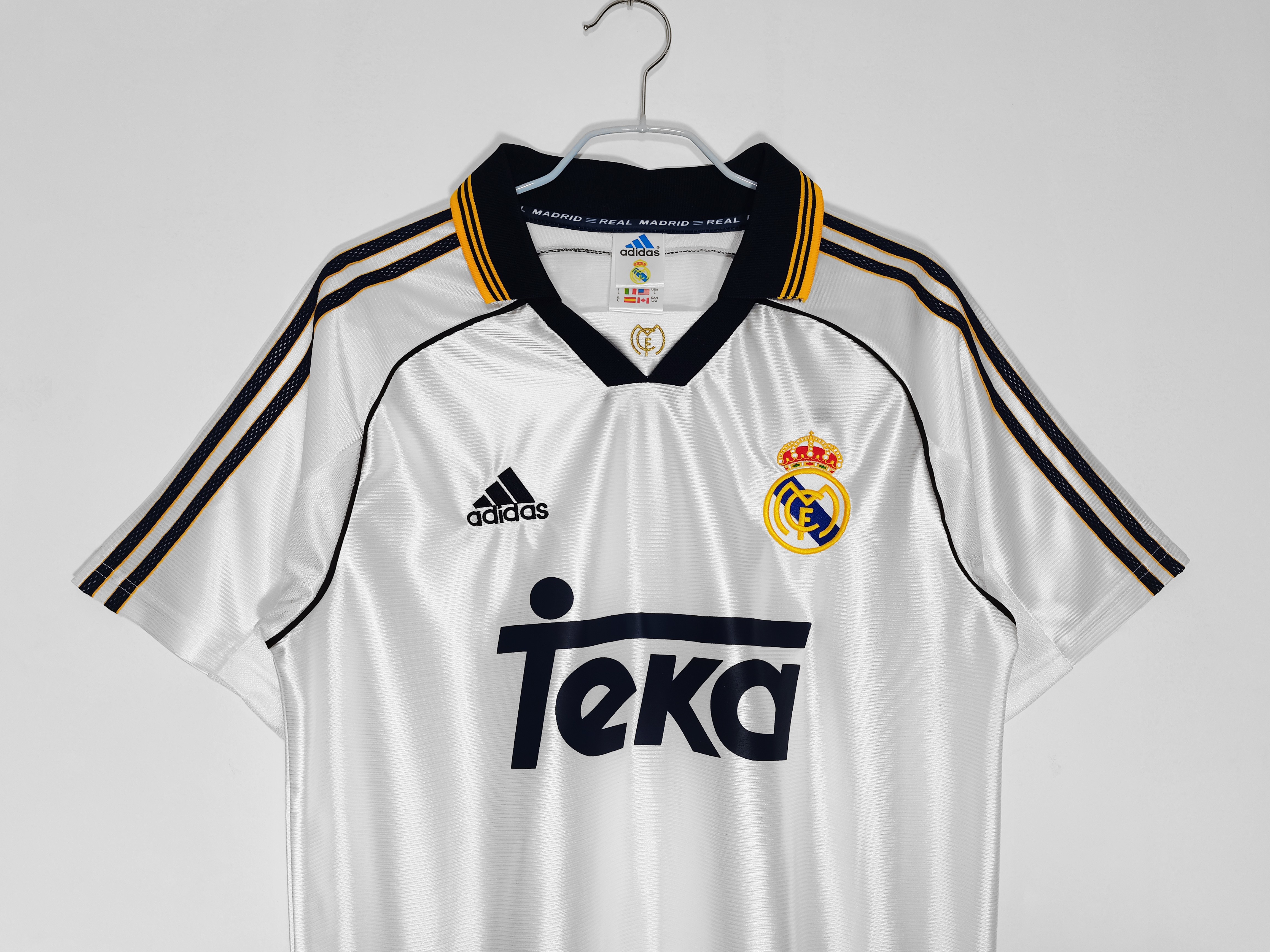 1998/00 Real Madrid home vintage shirt