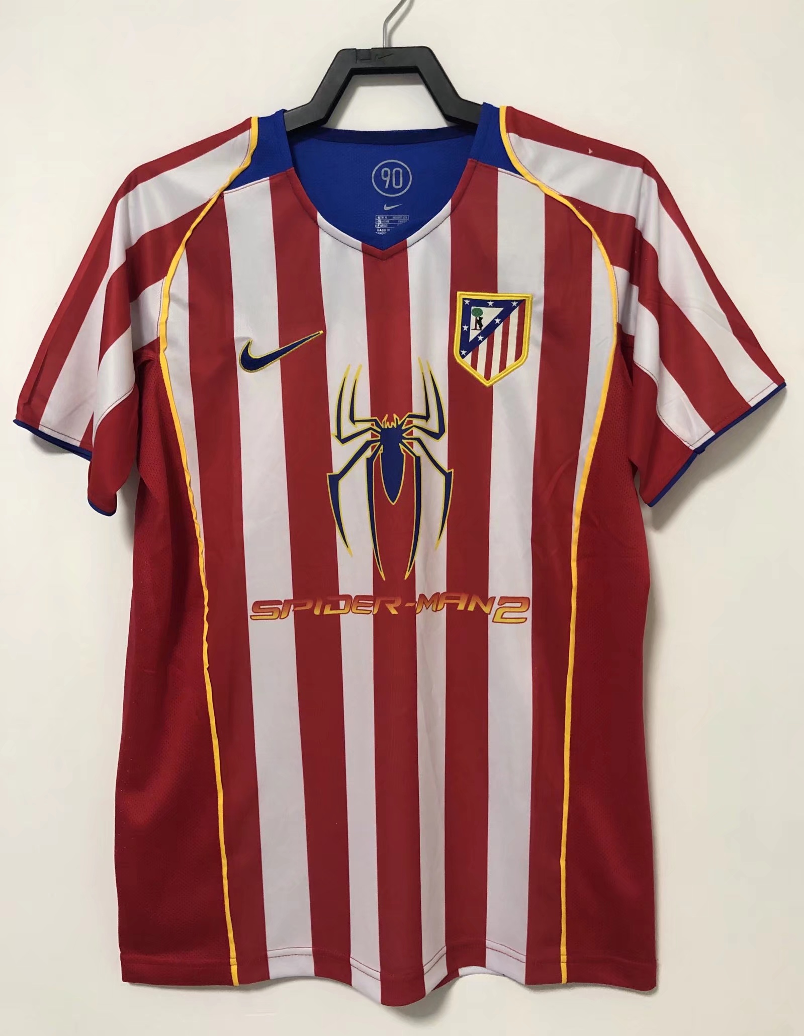 2004/05 Atlético de Madrid Home Retro Football Shirt