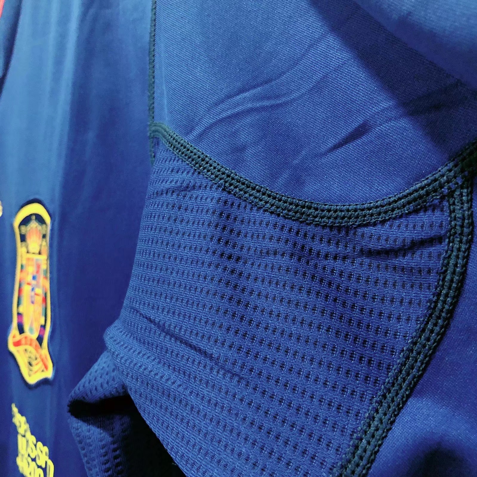 2010 Spain away national team retro football jersey