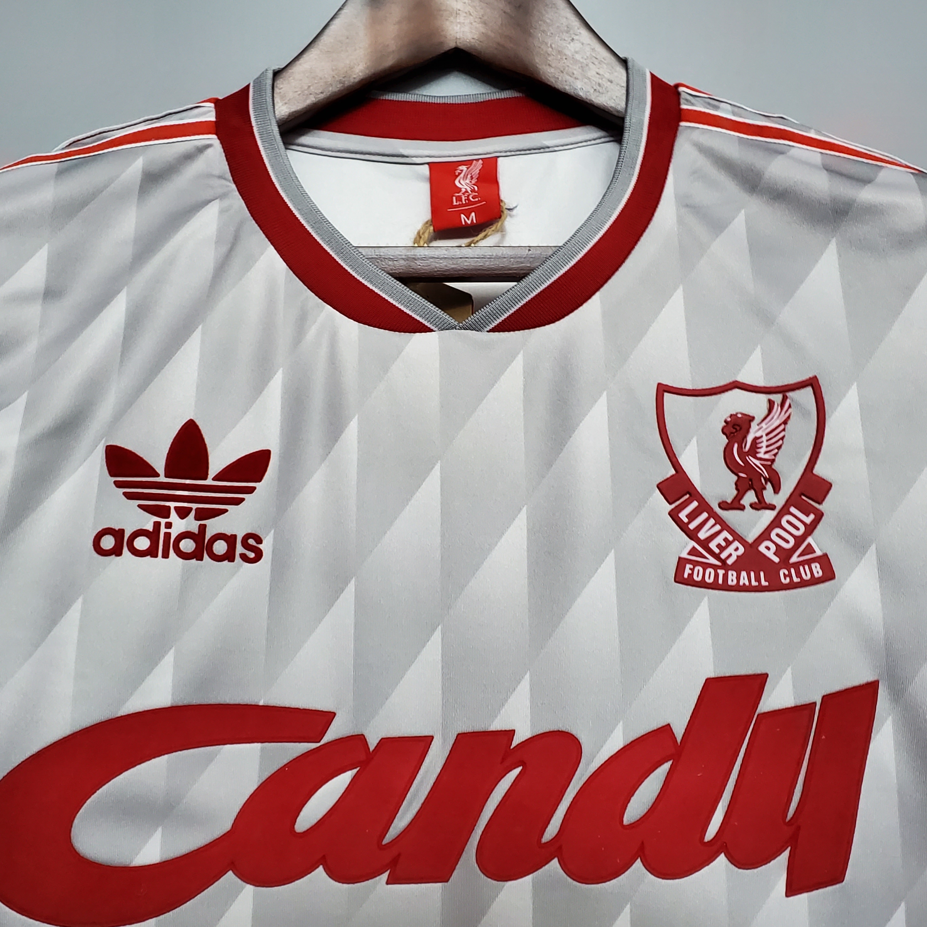 1989/91 Liverpool Away Retro Football Shirt