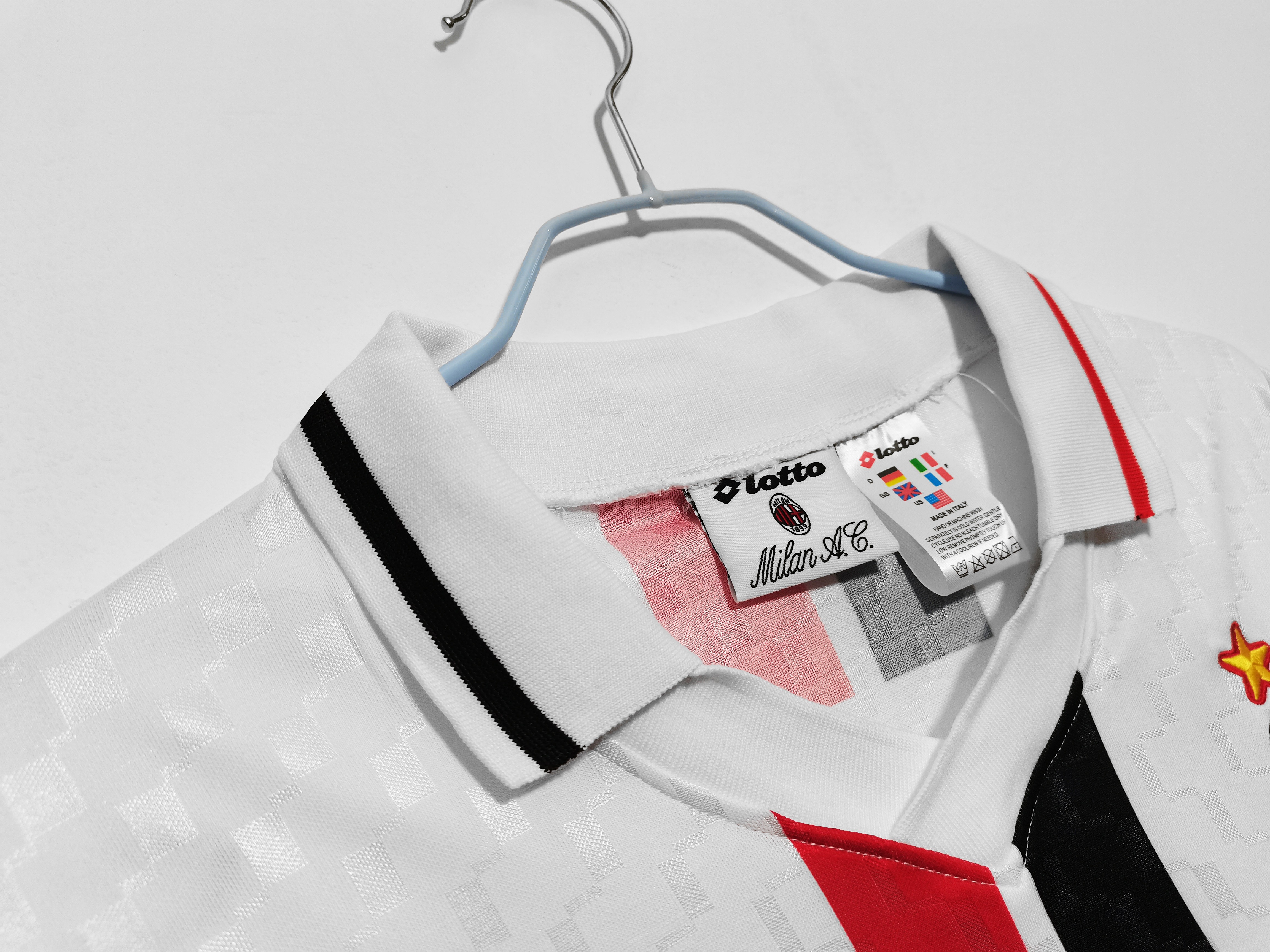 1995/96 AC Milan away vintage shirt