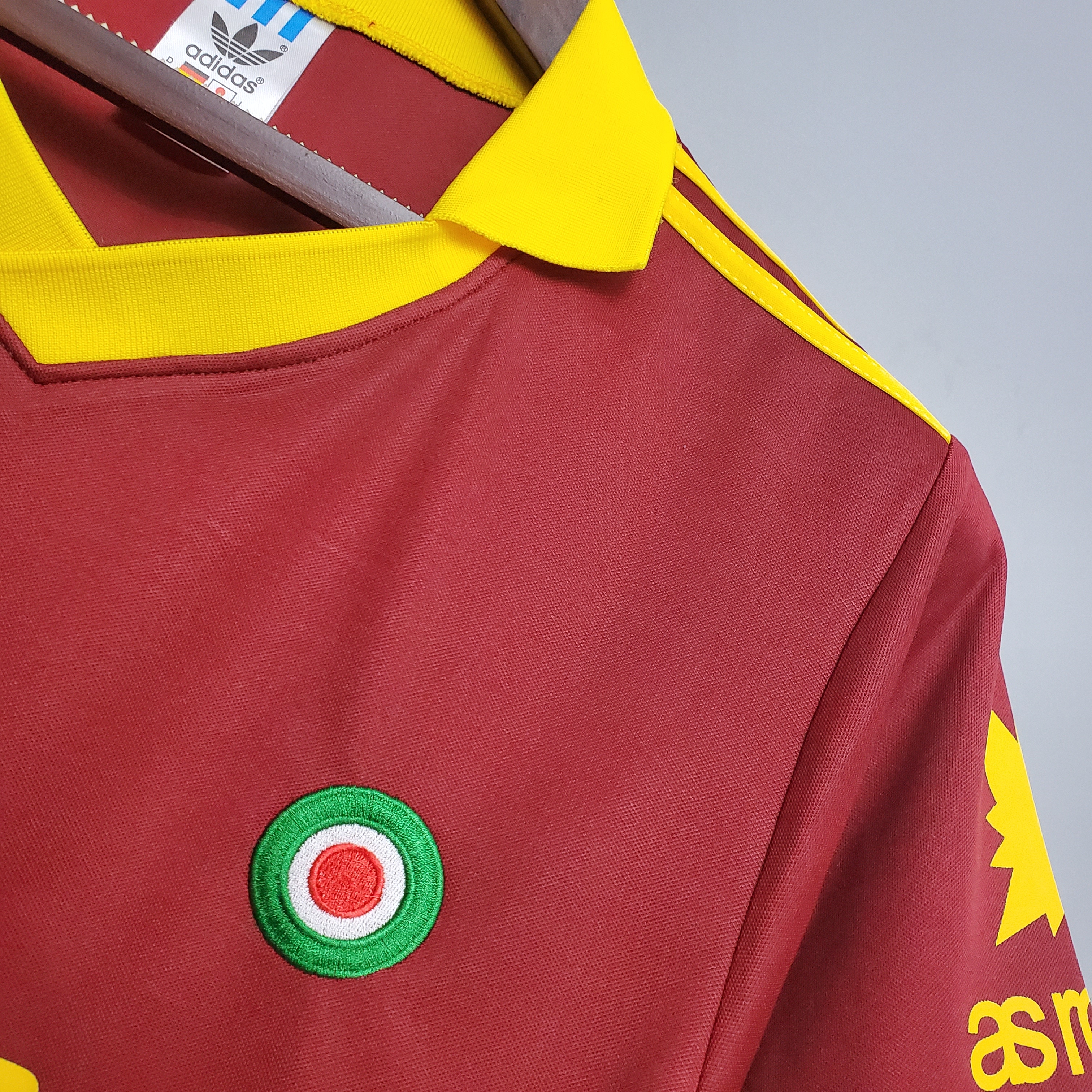 1991/92 Roma Home Vintage Shirt