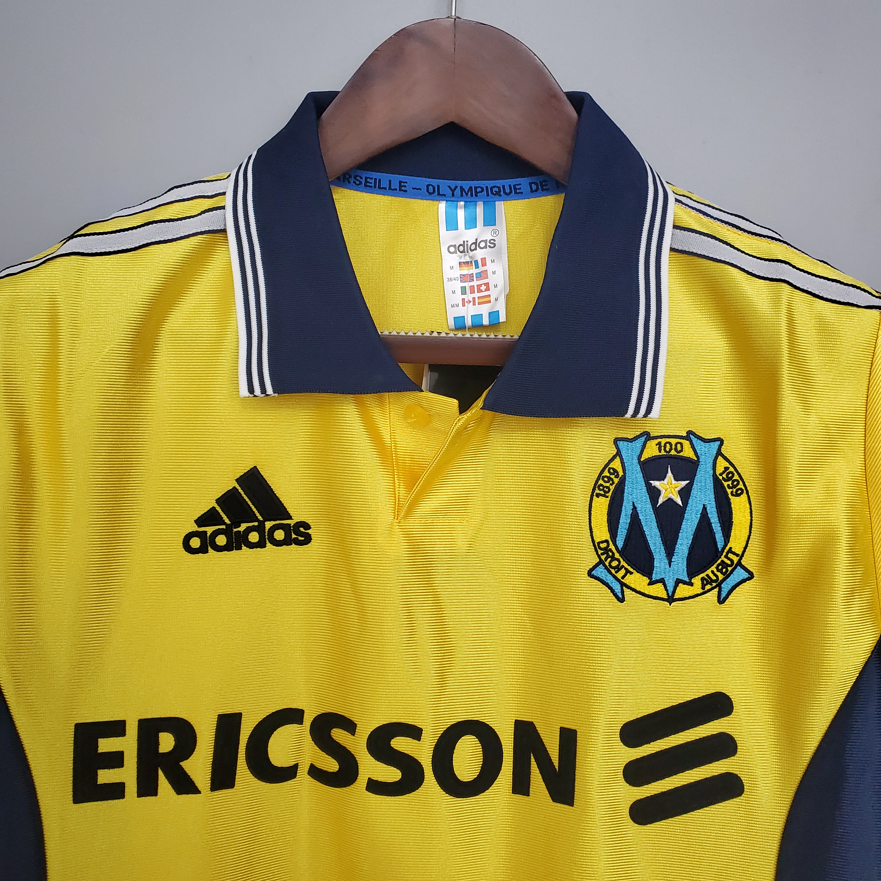 1998/99 Marseille Retro Football Jersey