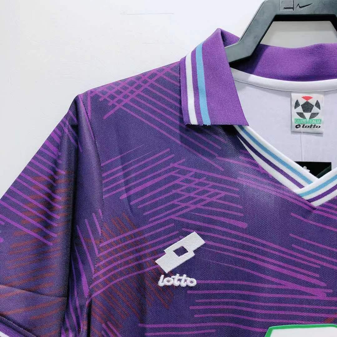 1992/93 Fiorentina Home Retro Football Shirt
