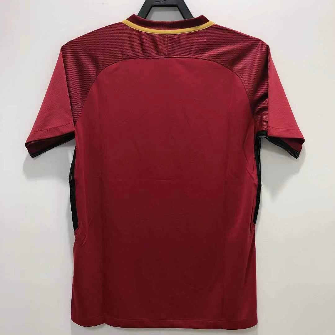 2017/18 Roma Home Retro Football Shirt