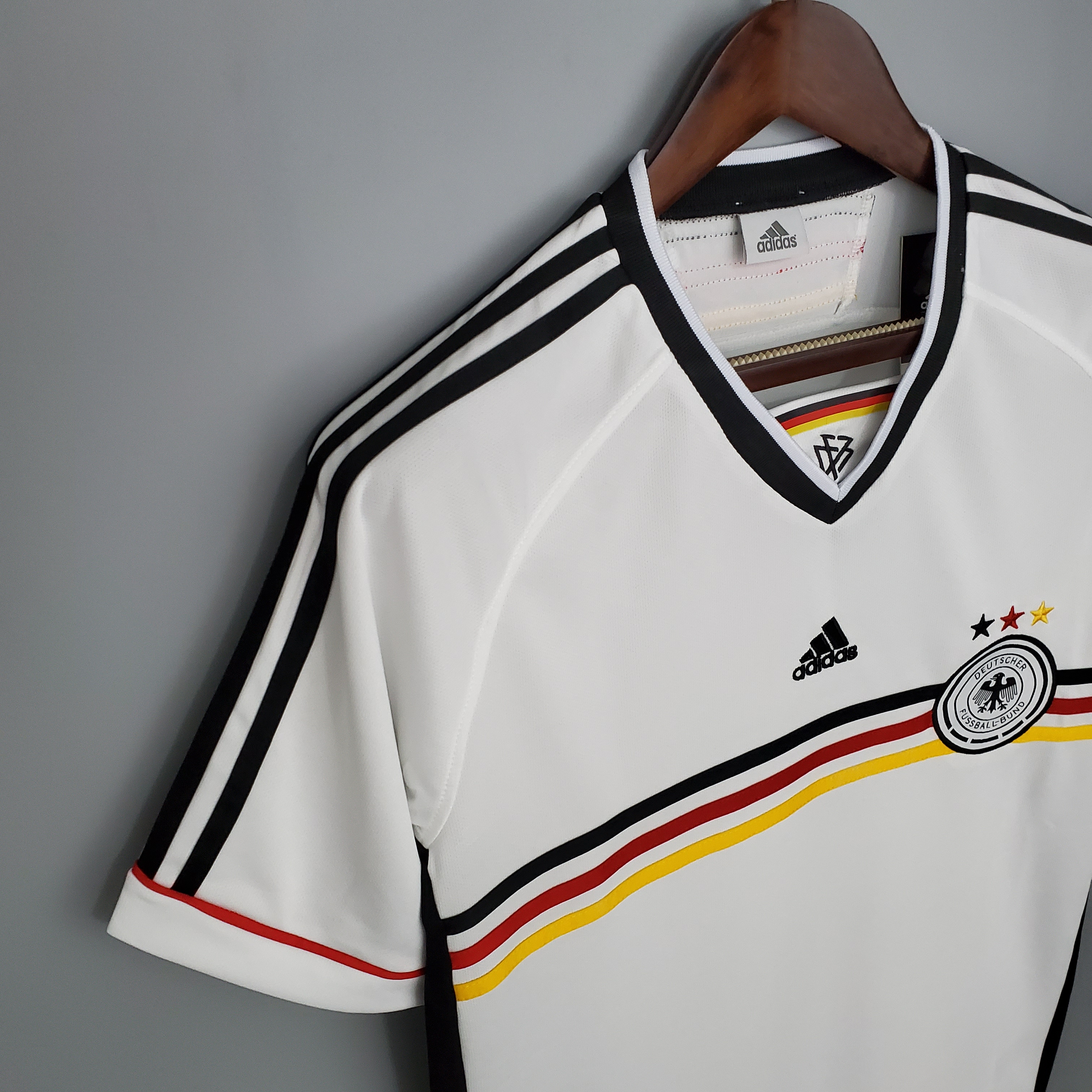 1998 Germany Home National Team Retro Jersey