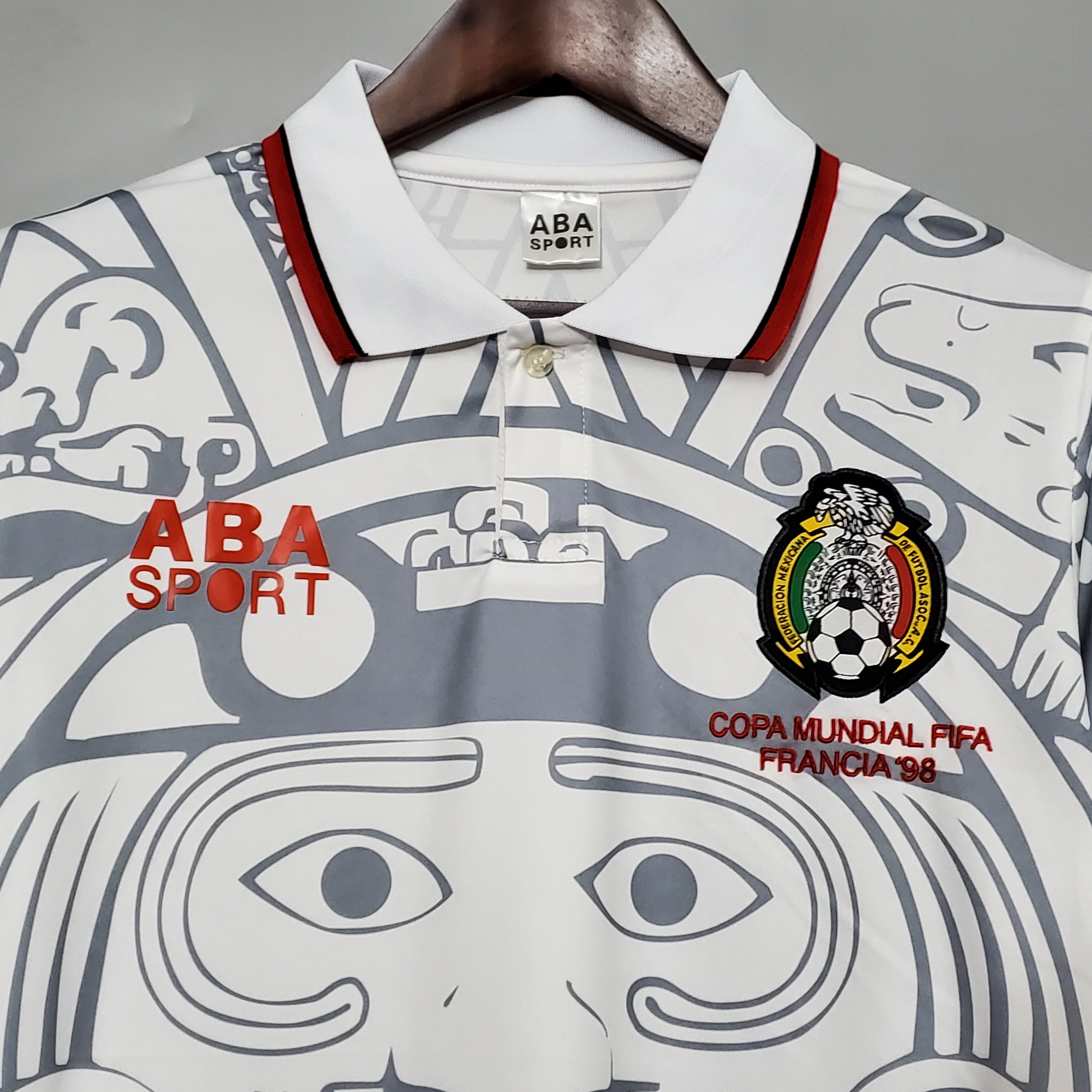 1998 Mexico away retro shirt