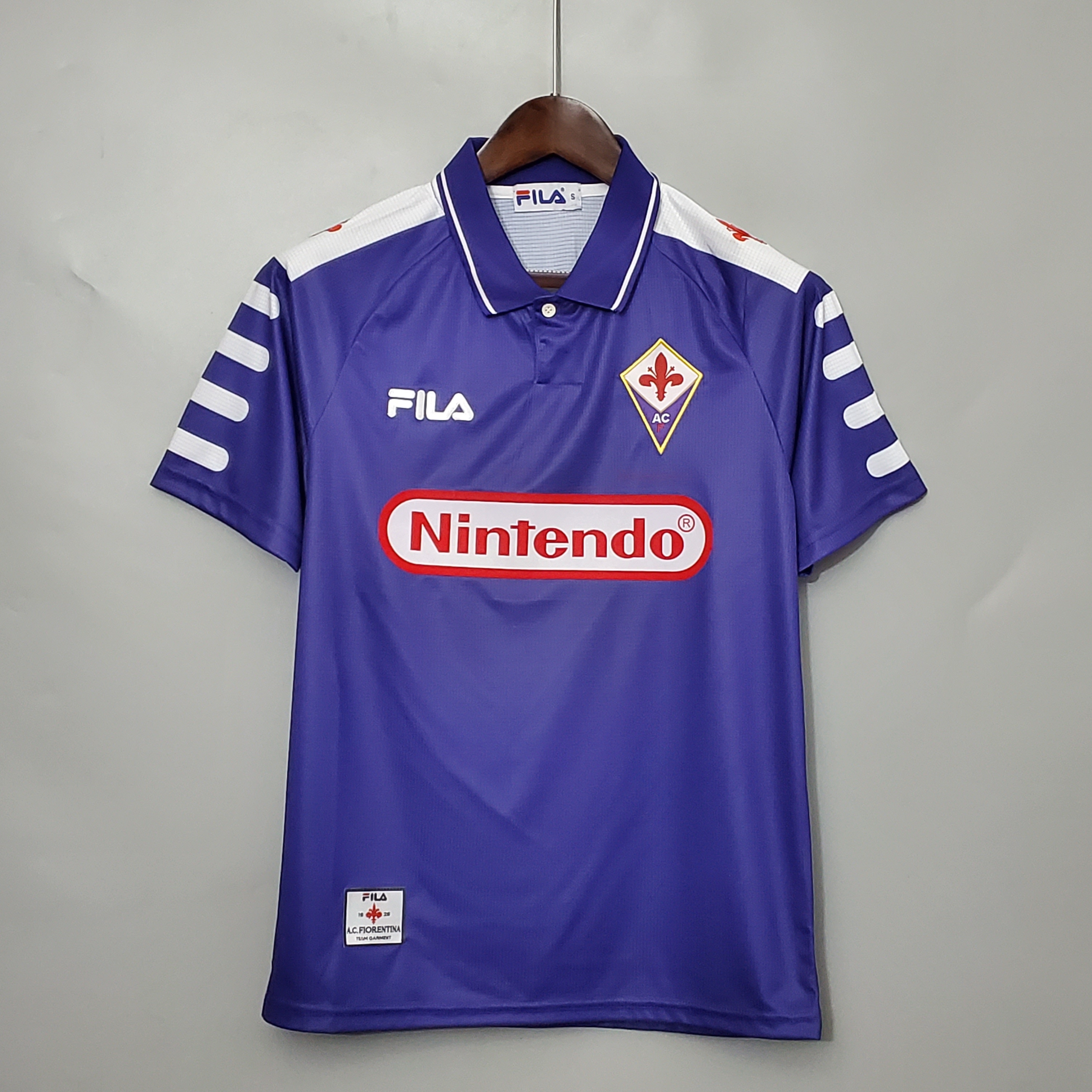 1998 Fiorentina Home Retro Football Shirt