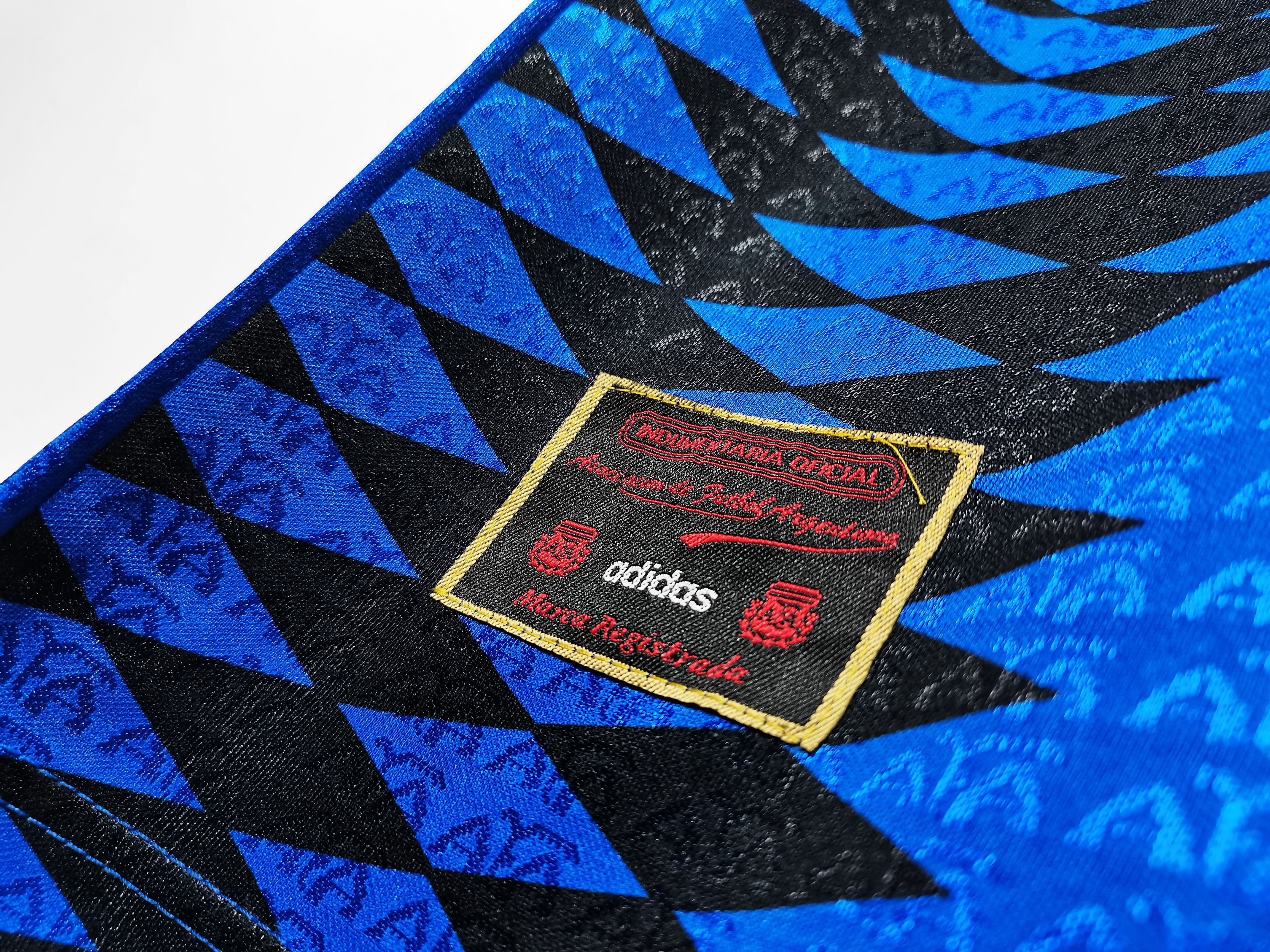 1994 Argentina Away National Team Retro Football Jersey